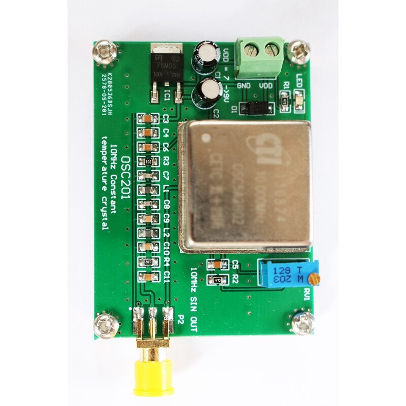 New 10MHz OCXO Frequency Standard Reference Module Board 10MHz Output For Radios