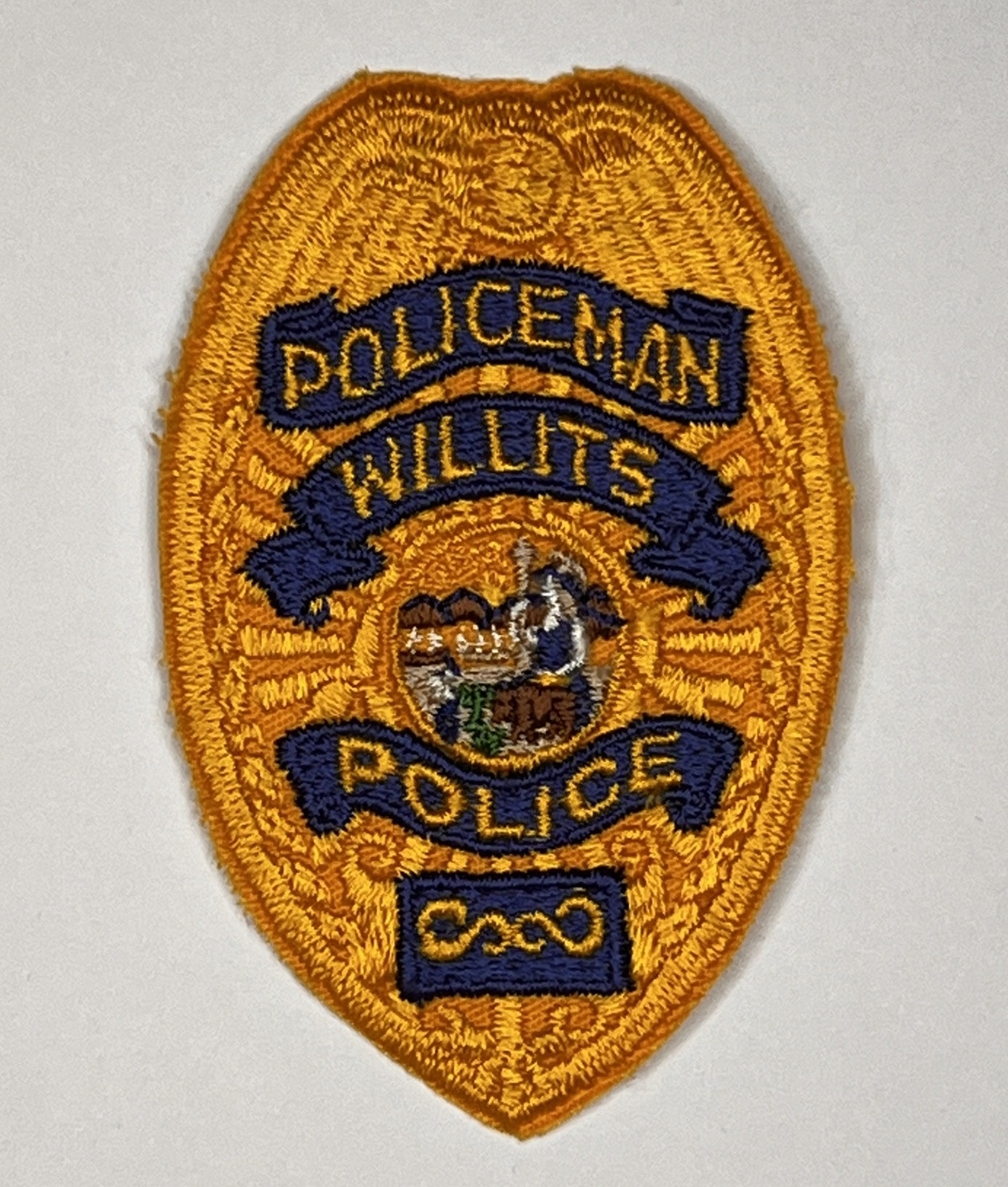Willits California Police Department Patch