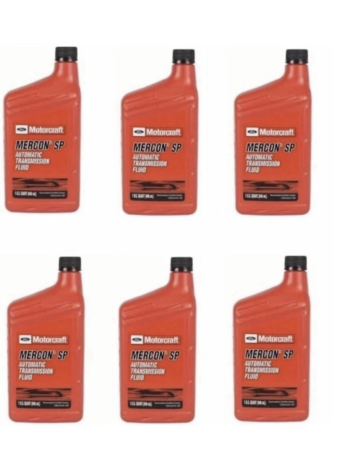 Motorcraft XT6QSP - Automatic Transmission Fluid PACK OF 6 Qts