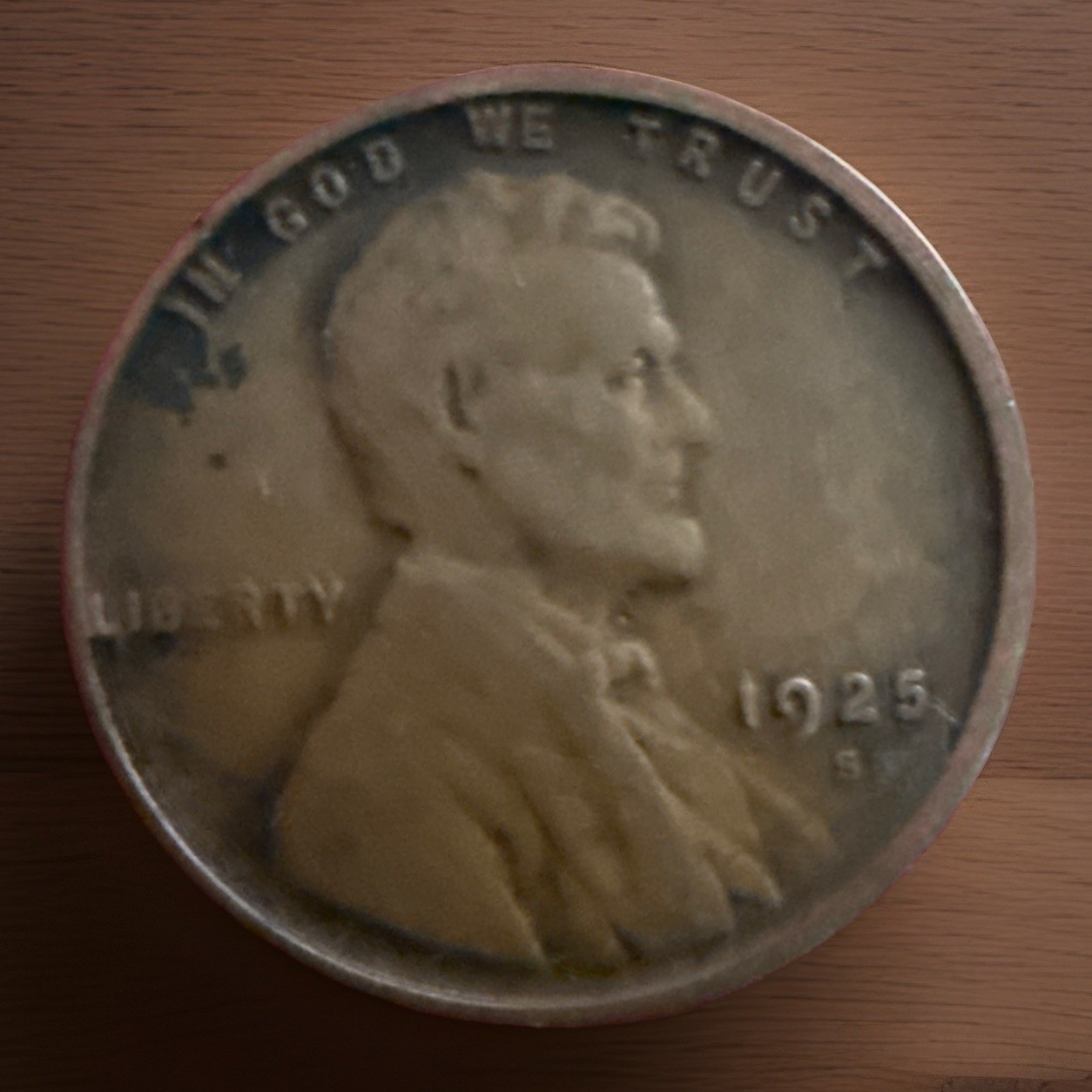 1925-S Lincoln Wheat Cent “Sold As Pictured” Fast Shipping #2405