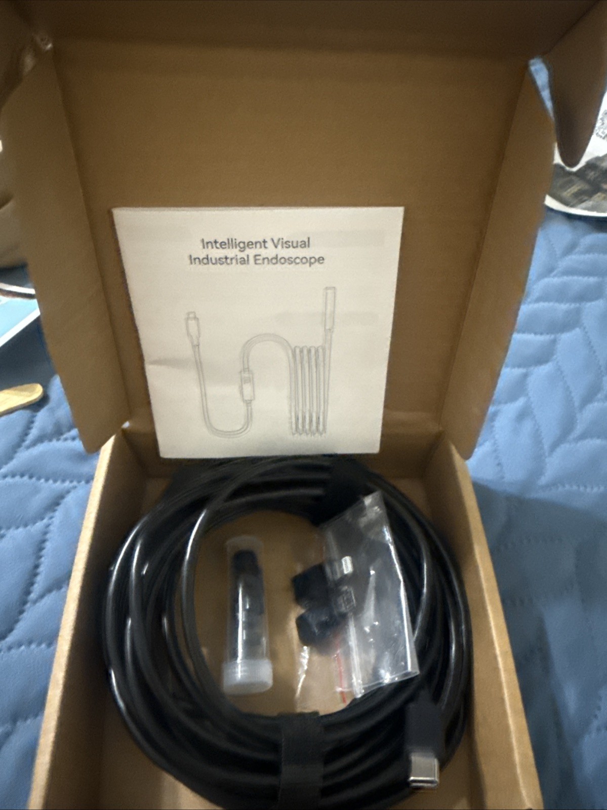 Intelligent Visual Industrial Endoscope