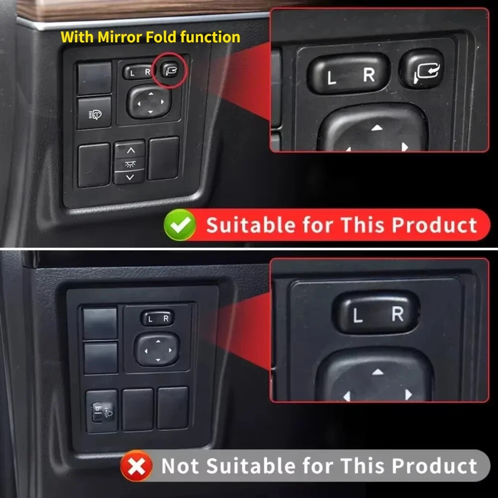 Auto Electric Side Rearview Mirror Fold Unfold Module For Lexus CT200h 2011-2023