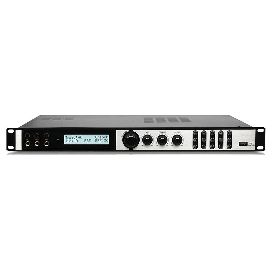 Audio Mixer 6 Dsp Anti-howling Sound Effect Audio Processor Professional Mixer