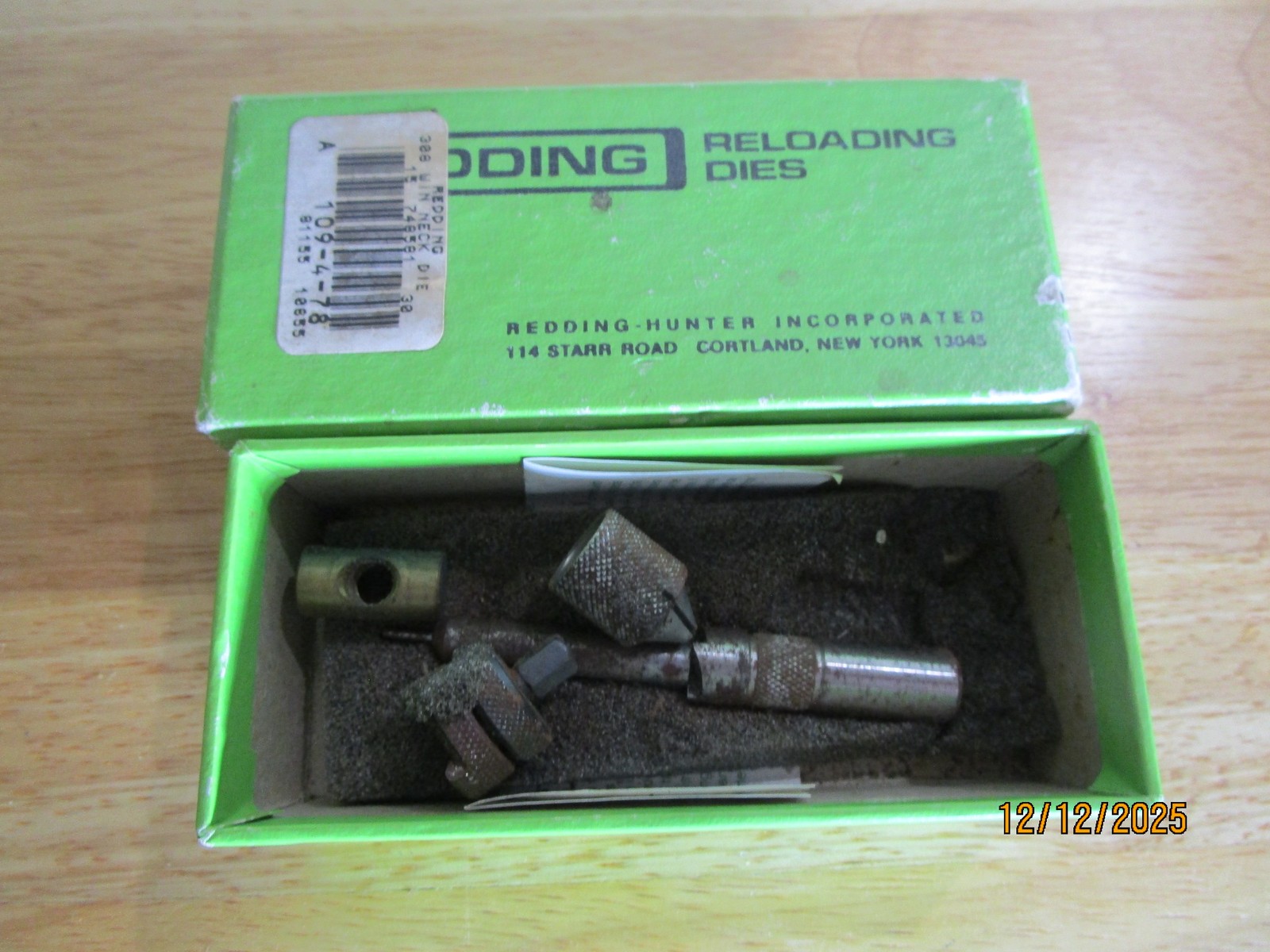 Redding 308 Win Reloading Neck Dies Model 109-4-78