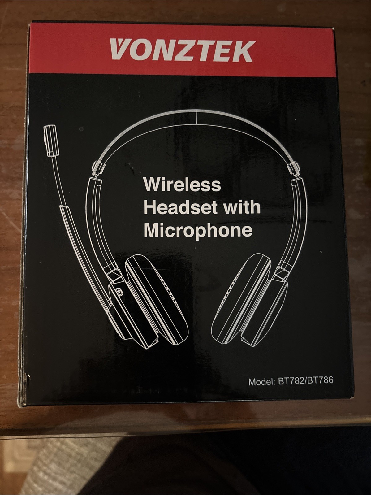 Vonztek Wireless Headset With Microphone Model BT782/BT786 Open Box