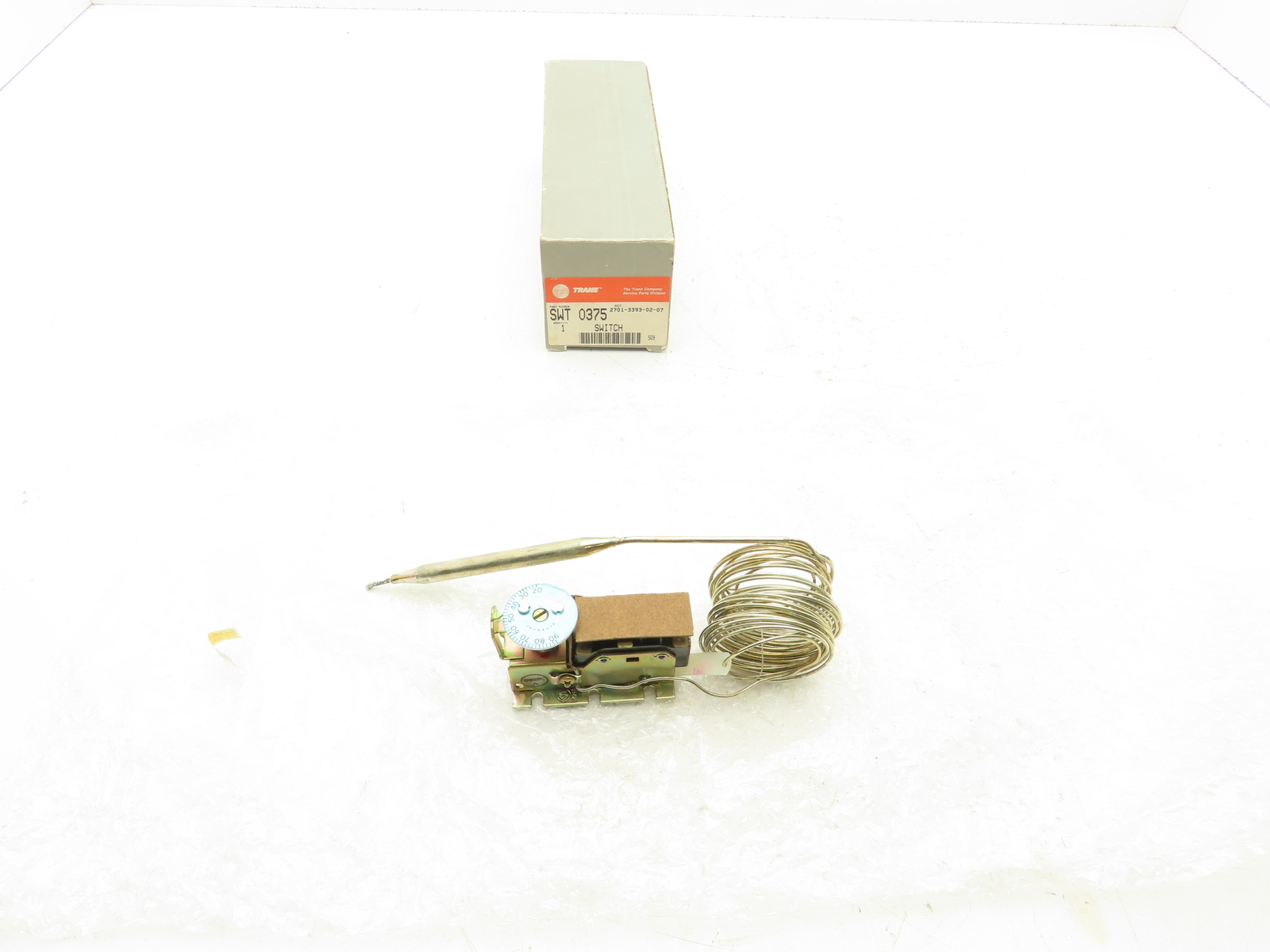 Johnson Controls A19AHC-2 Temperature Control Switch 20-90°F Trane SWT 0375