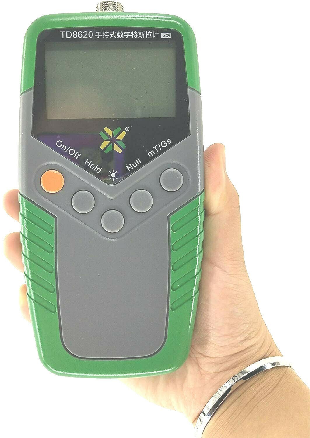 Tesla Meter Gauss Meter with Transverse Hall Probe Display Class 1 Accuracy