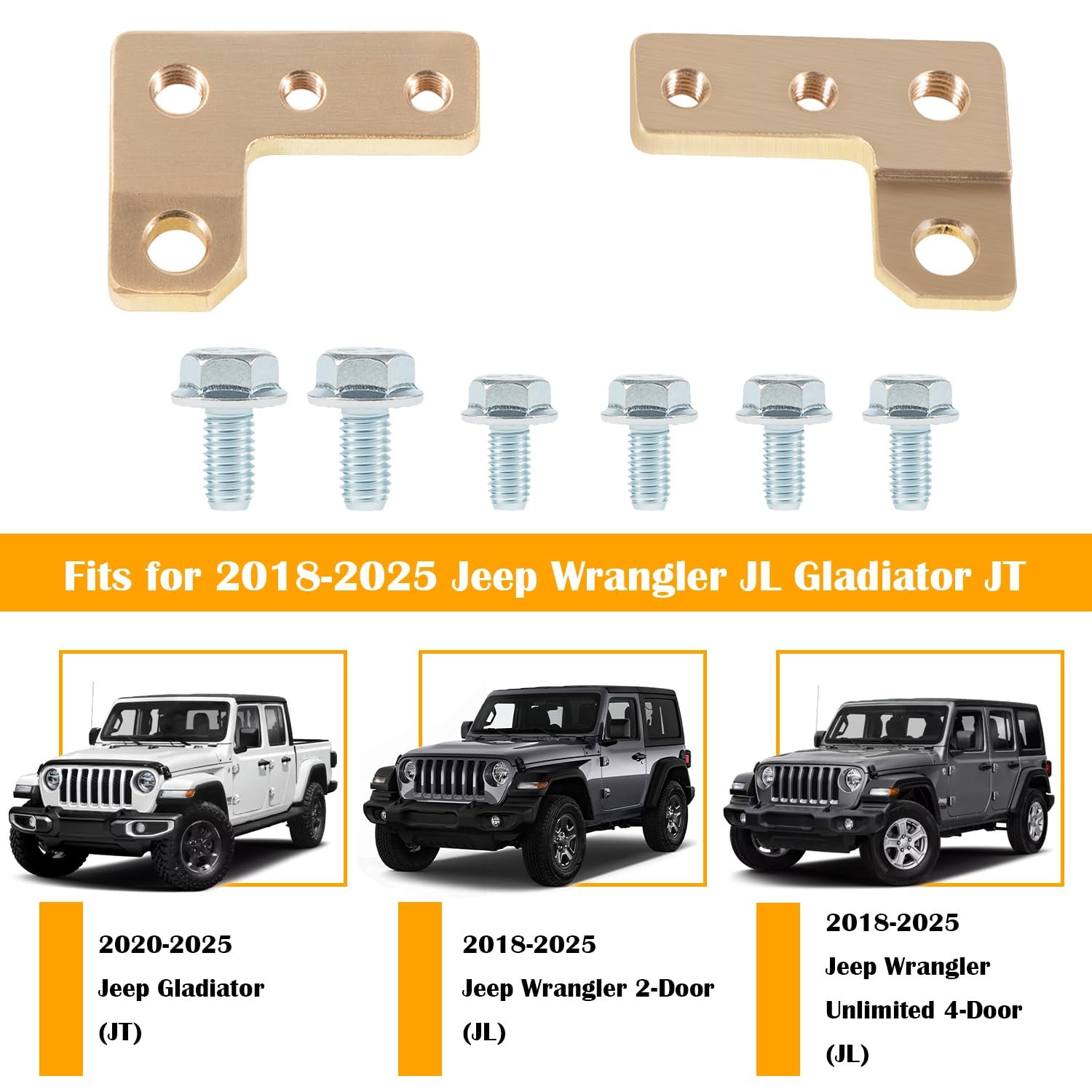Extreme Duty Battery Terminals for Jeep Wrangler JL & Gladiator JT 2018 2019 ...