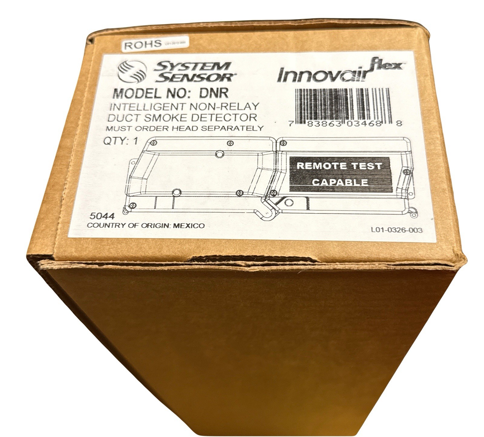 NEW!!! DNR System Sensor Intelligent Non-Relay Duct Smoke Detector