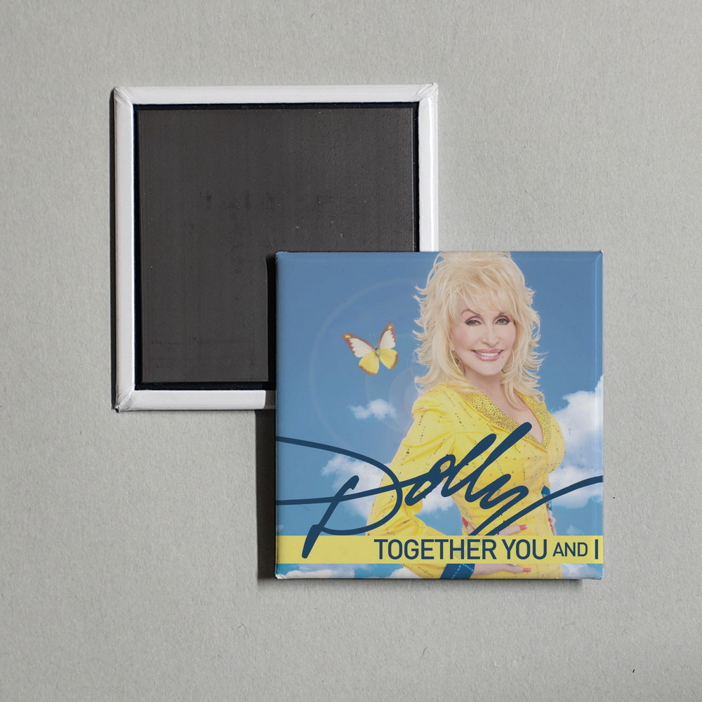 Dolly Parton - Together You And I Album Cover Locker Fridge Magnet