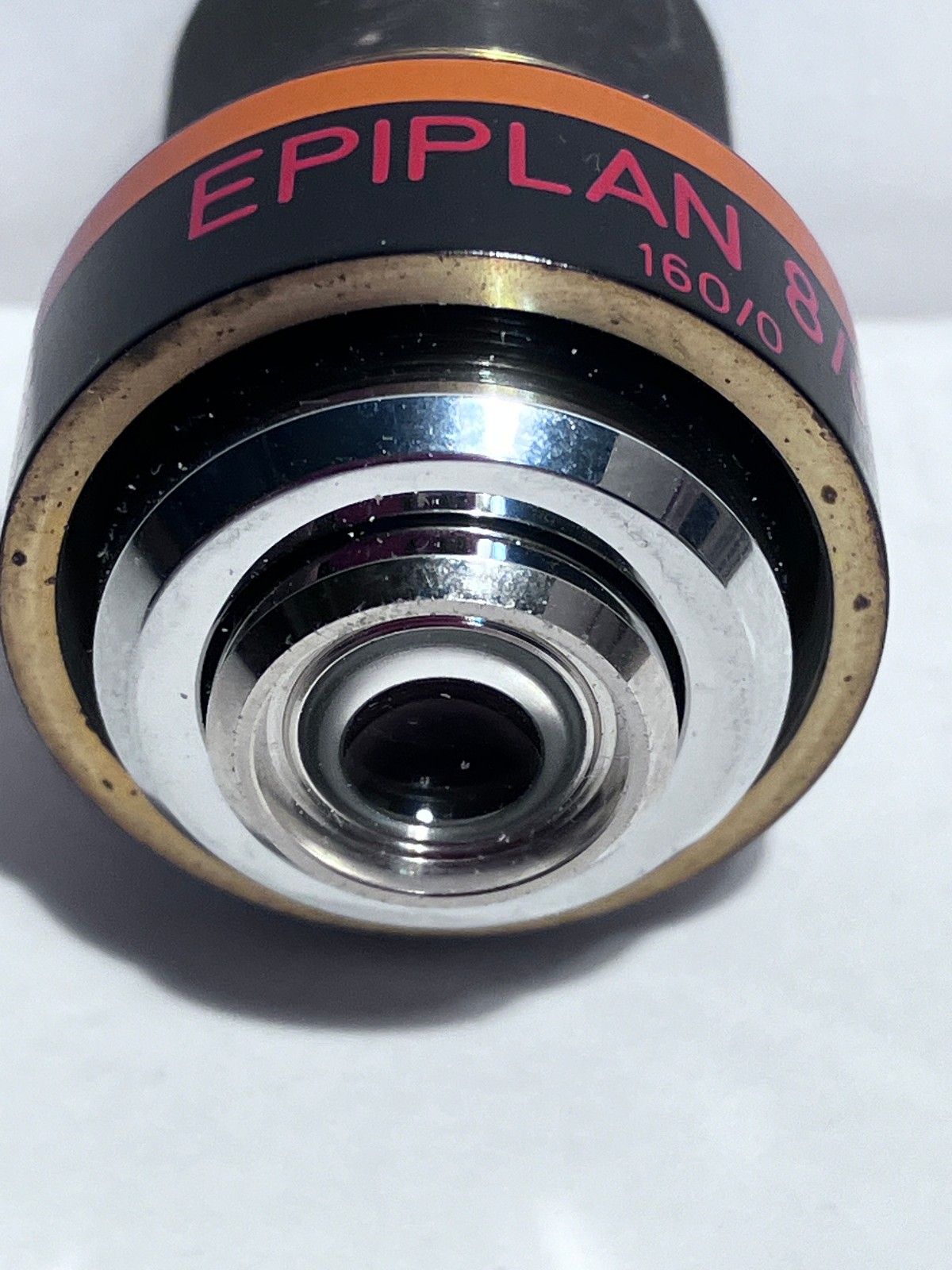 Zeiss INKO Epiplan 8X Reflected Light Microscope Objective 462002-9901