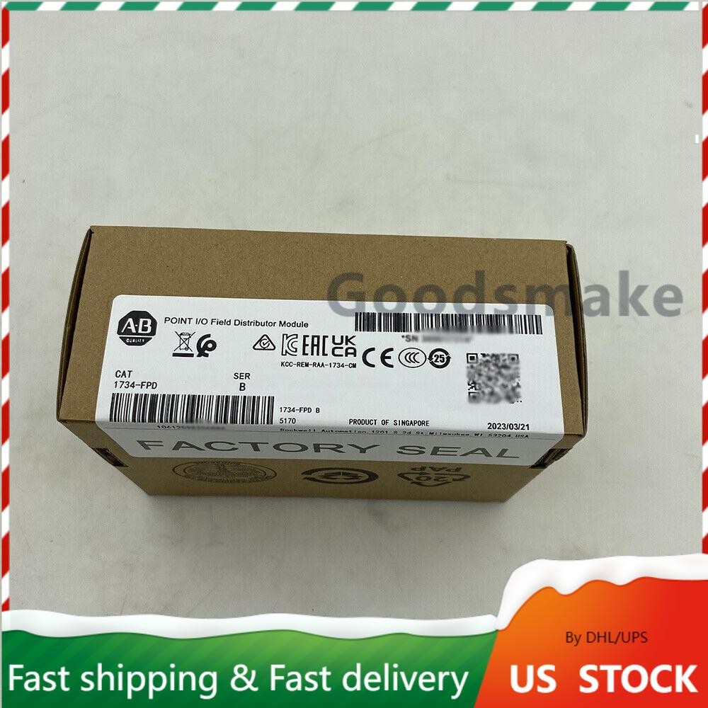 New AB 1734-FPD 1734FPD I/O Module Factory Sealed AB Allen-Bradley US Free Tax