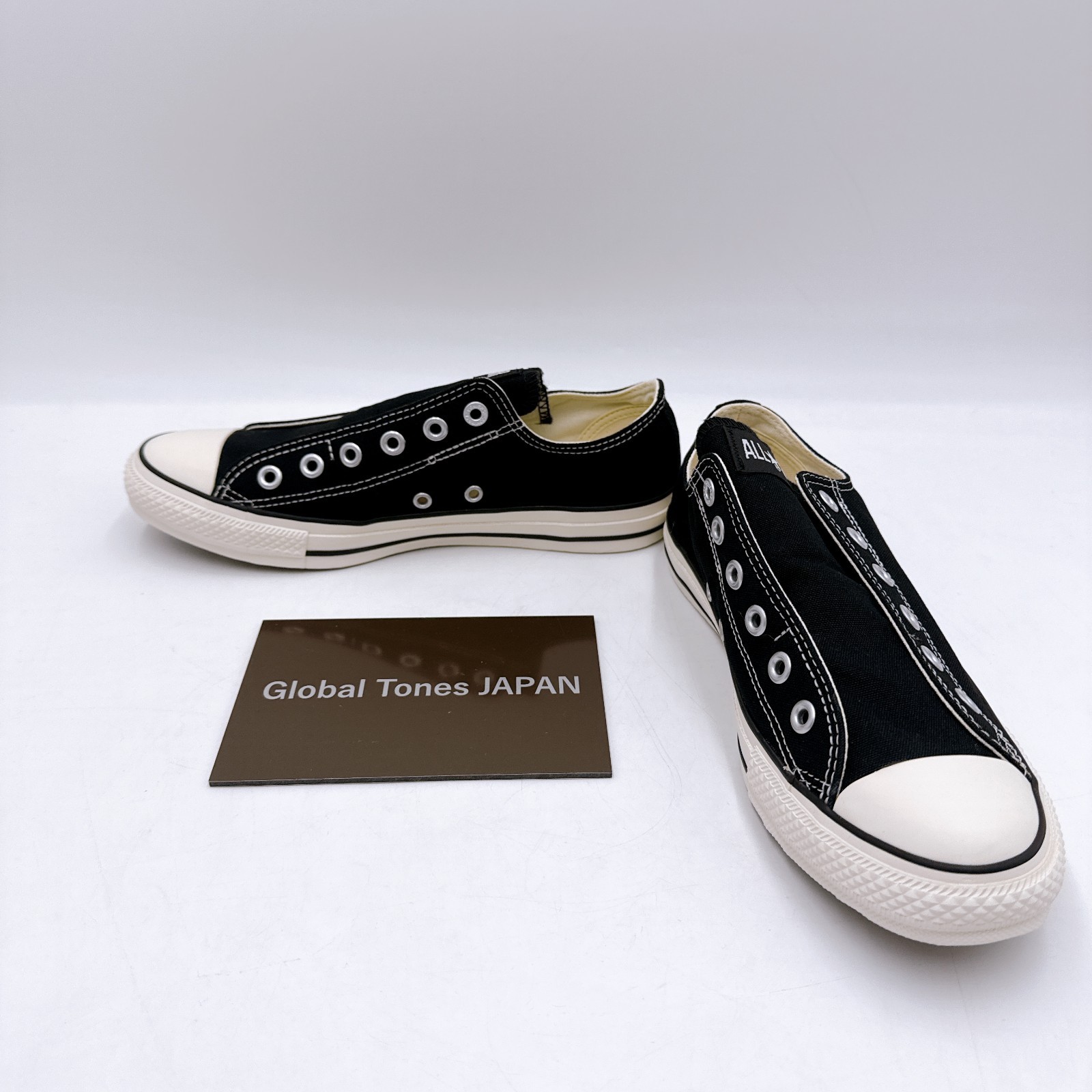 CONVERSE ALL STAR SLIP FE OX 31314090 Black Canvas Sneakers UNISEX US 4-10.5