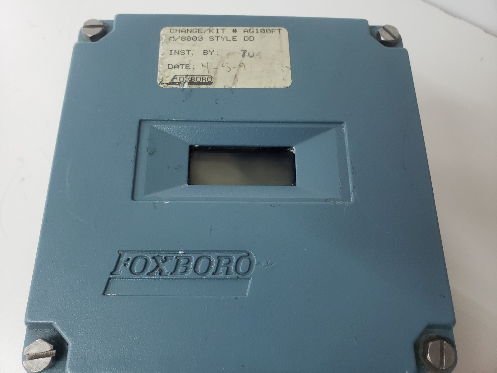 UNUSED - Foxboro 8000-PA10-G Magnetic Flow Transmitter