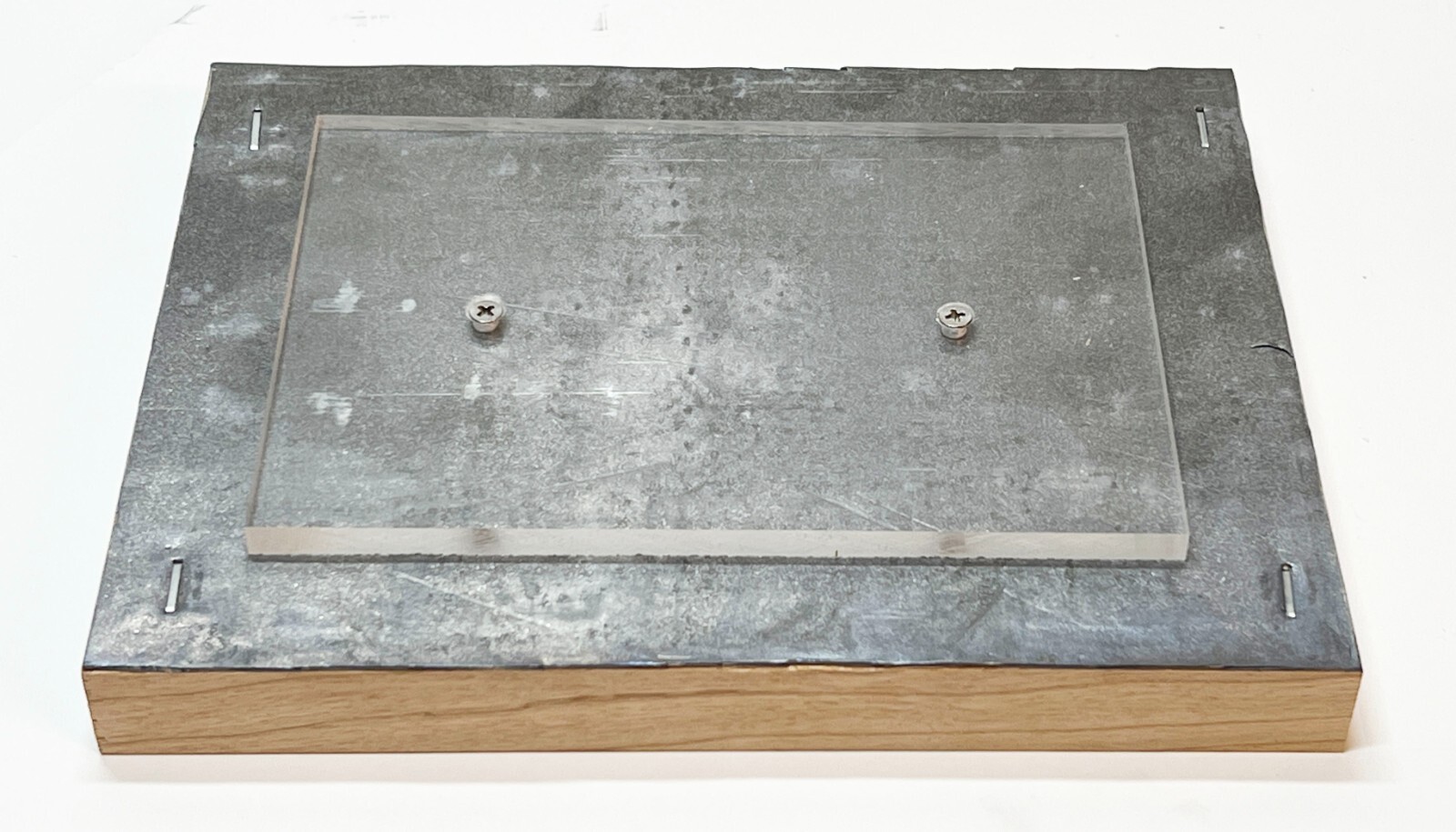 1/8" Lead Lined Wood Box - Radioactive Material Storage