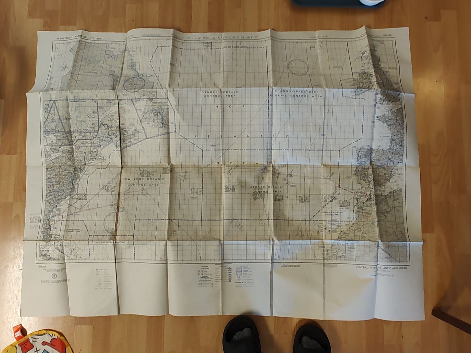 USAF SPECIAL NAVIGATION CHART