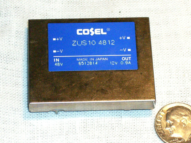 NEW COSEL ZUS104812 ZUS 10 ZUS10 4812 10 WATT 48-12 VOLT 10W DC-DC CONVERTER USA