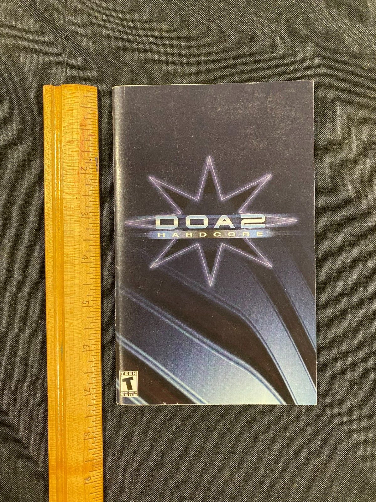 2000 Dead or Alive 2 Hardcore PlayStation 2 Instructions Manual Booklet NH 10523