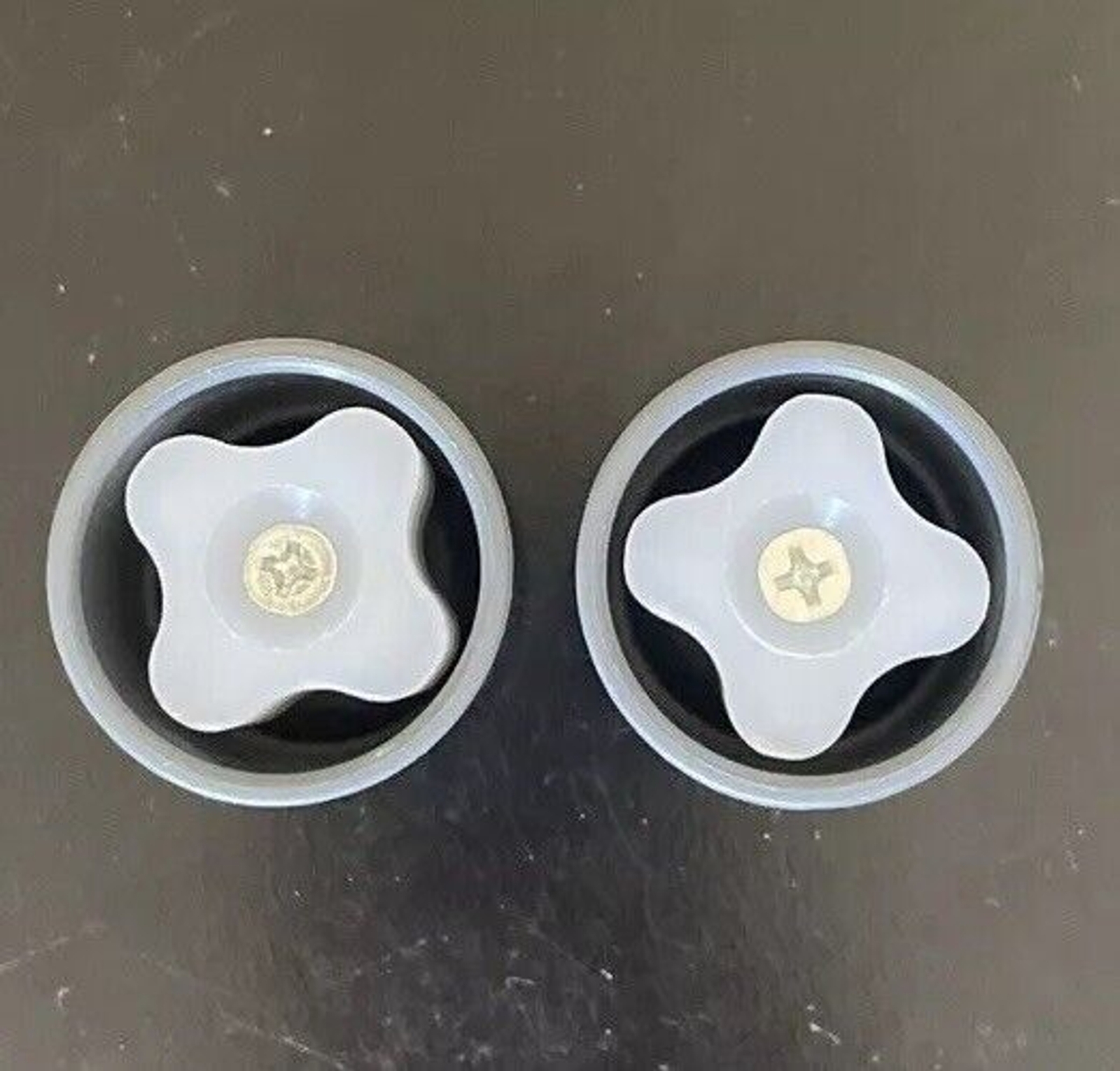 Extra Durable Walker Caps 1.25” Walkers 1 Pair Glides Replacement Rubber Gliders