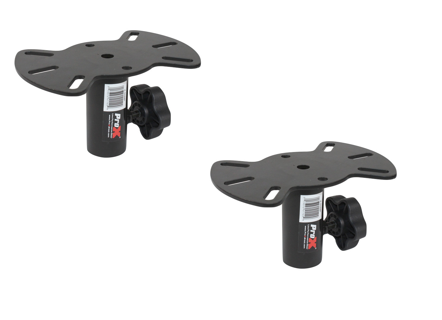 2 Speaker Stand Mounting Plates for Speakers and Accessories