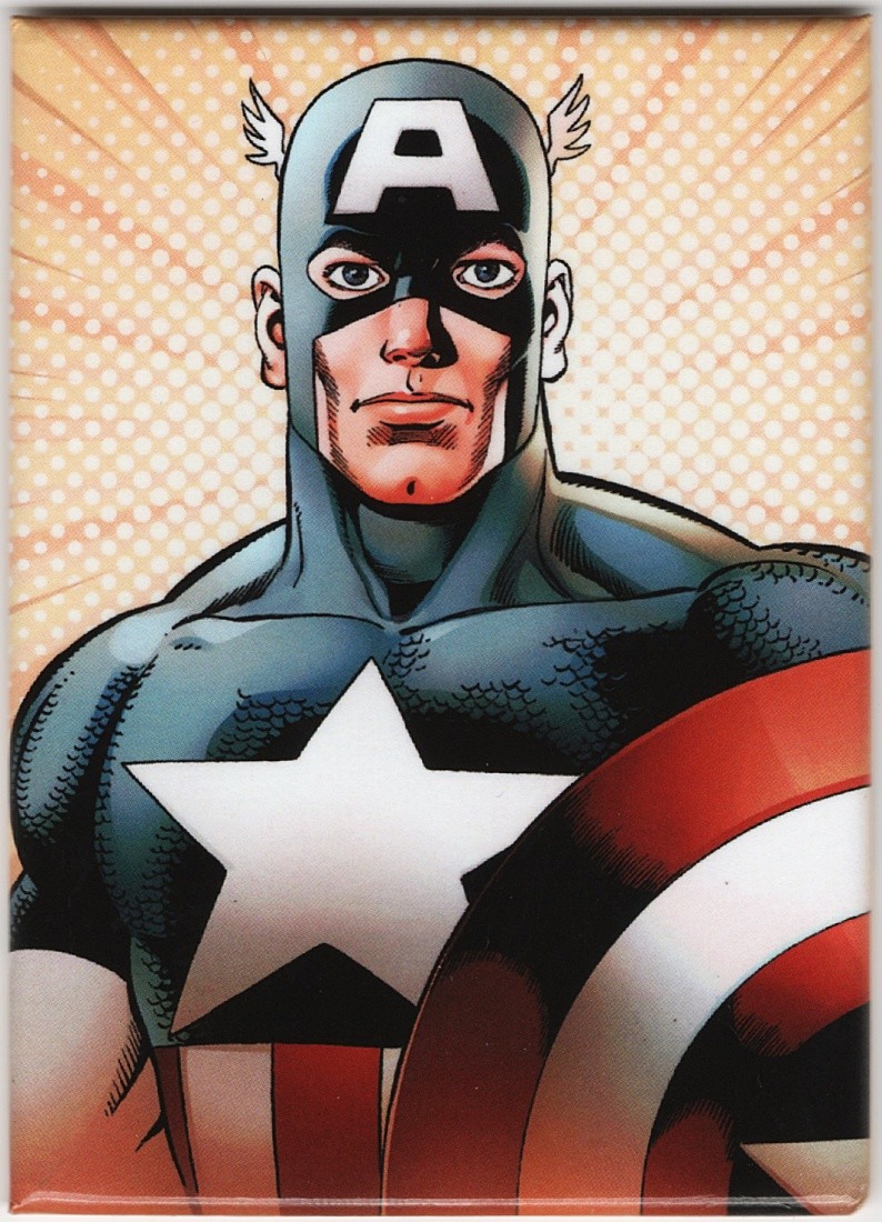 Captain America Comic Book #750 Perez Art Figure Refrigerator Magnet NEW UNUSED