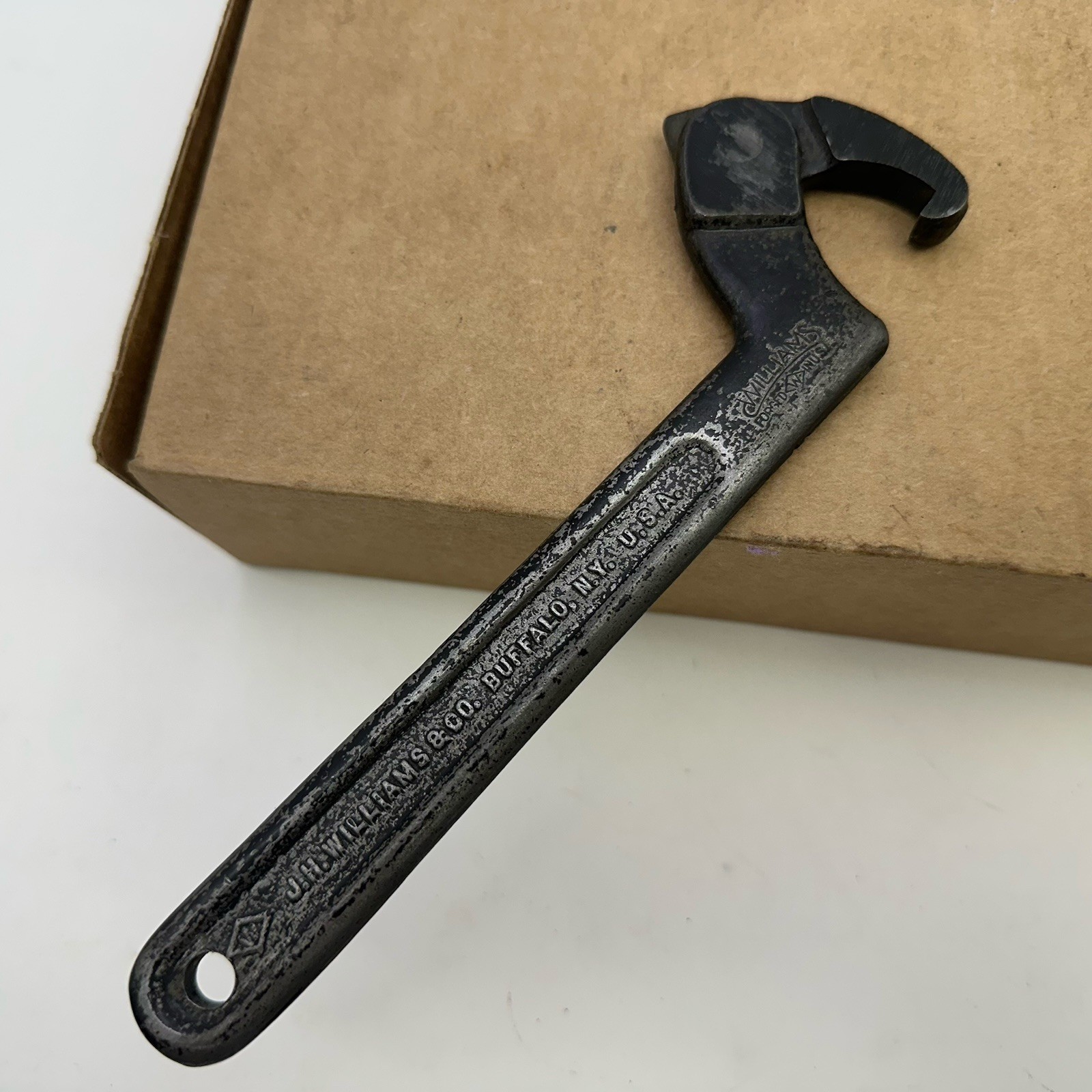 Williams 472 SPECIAL Adjustable PIN Spanner 1 1/4 - 3" Wrench USA        A18