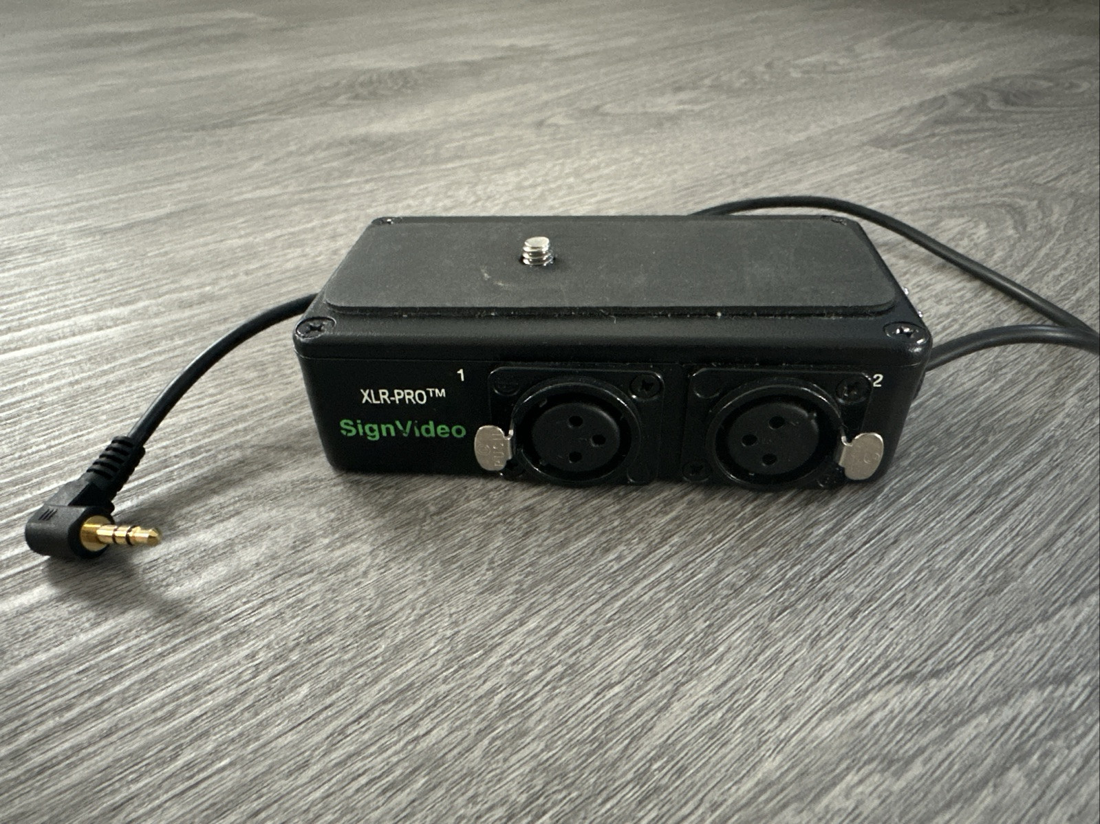SignVideo XLR-PRO Dual XLR Mini Line Audio Adapter