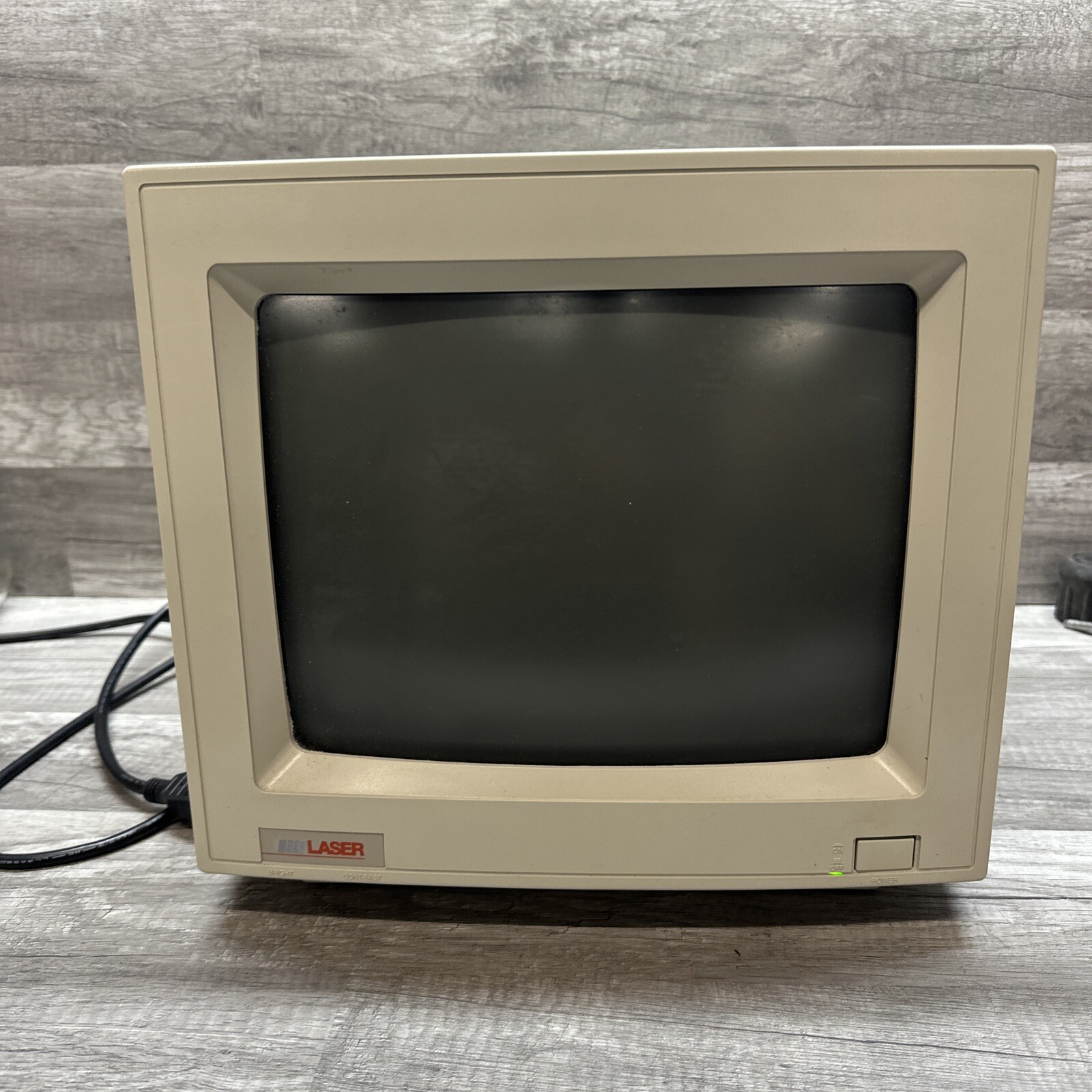VINTAGE LASER Model HMM-1210 MONITOR MFG 1988 Powers On And Works!!