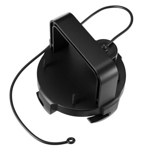 Rv Sewer Valve Cap with Handle - 3'' Rv Sewer Cover Waste Valve Cap for 1 Black