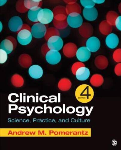 Clinical Psychology: Science, Practice, and Culture - Hardcover - VERY GOOD