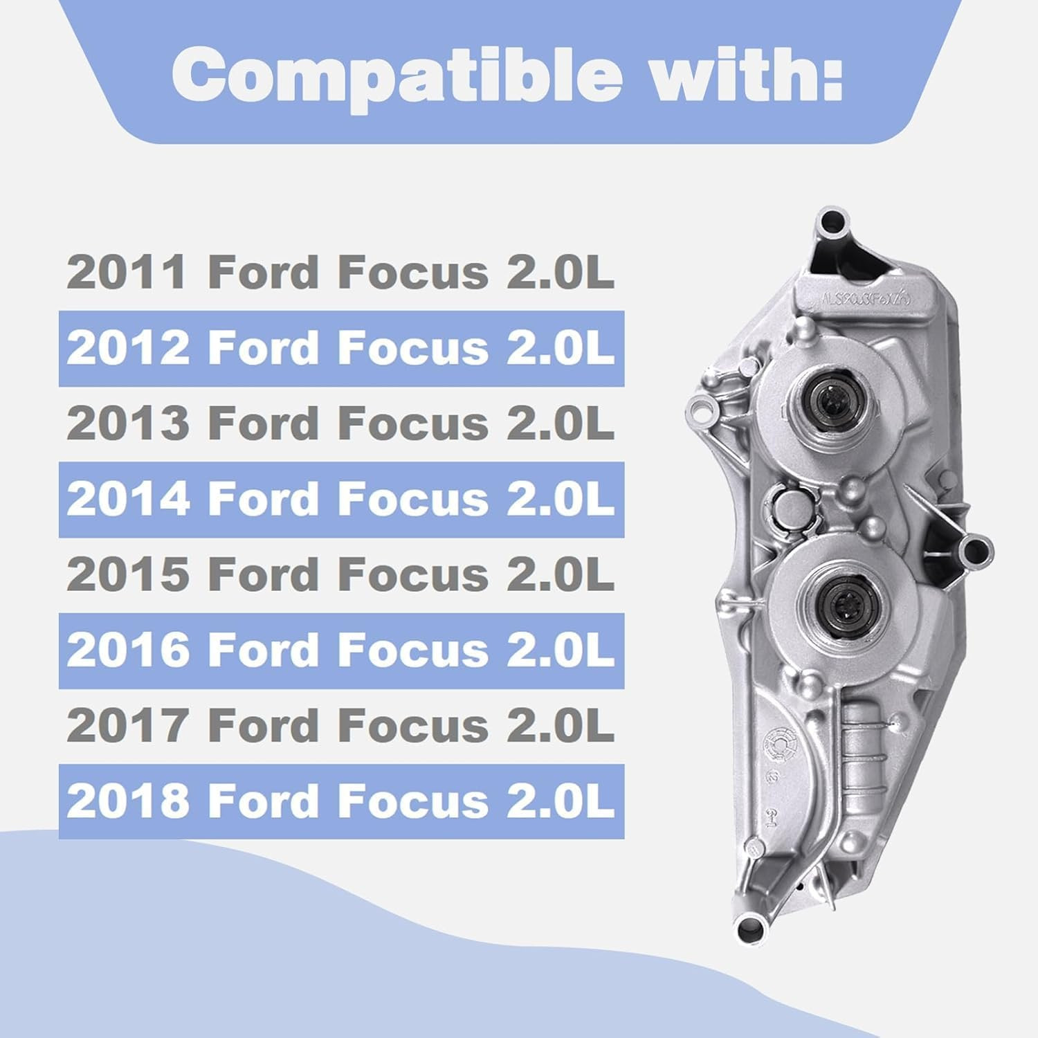 Programmed TCU TCM Transmission Control Module (A2C53377498) For Ford Focus 2.0L