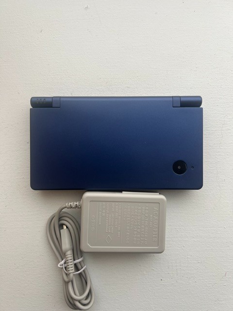 Nintendo DSi Console - Dark Blue - With Charger - Custom New Shell