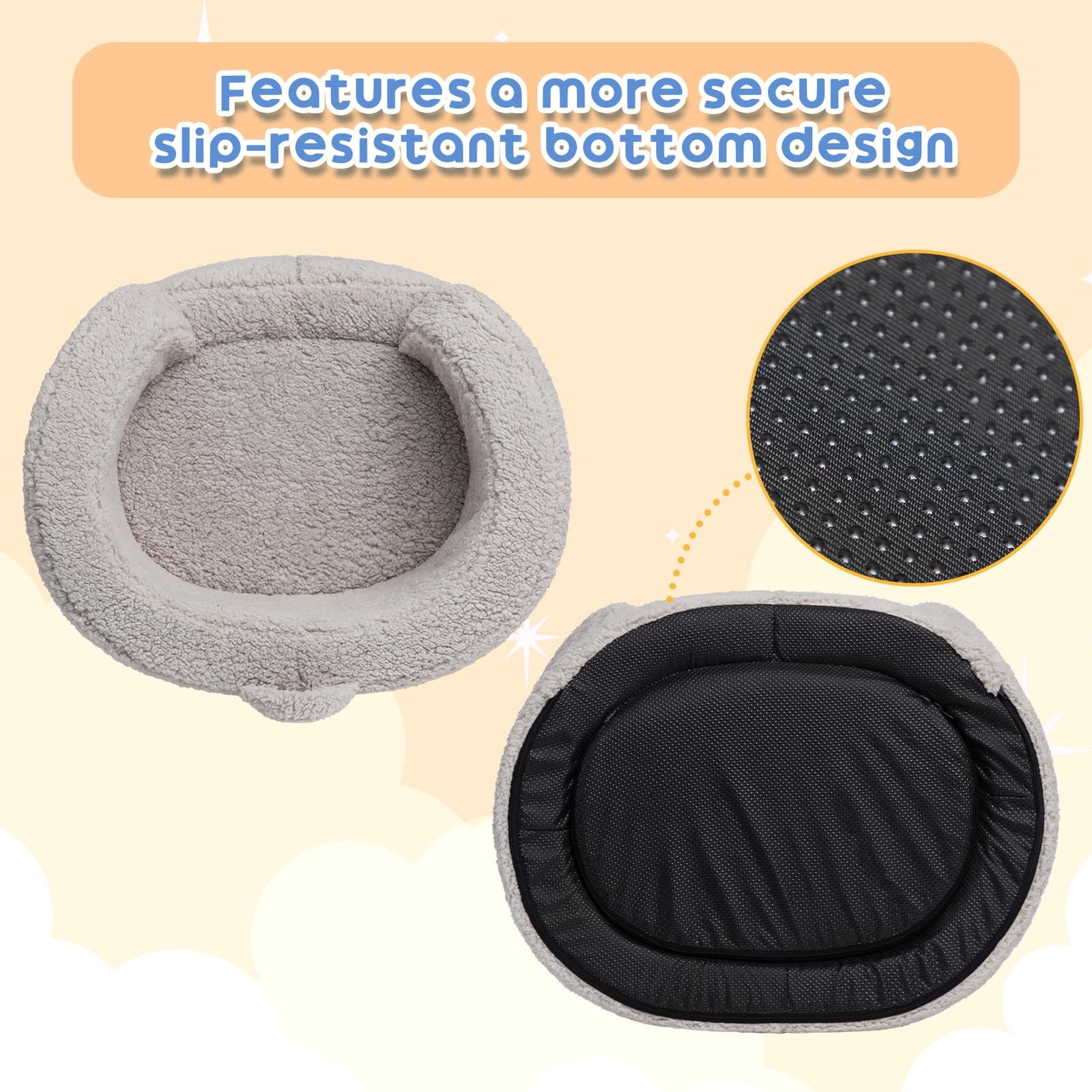 Snug-Arch Toddler Couch, Comfy Foam Baby Chair, Ergonomic Toddler Chair with ...