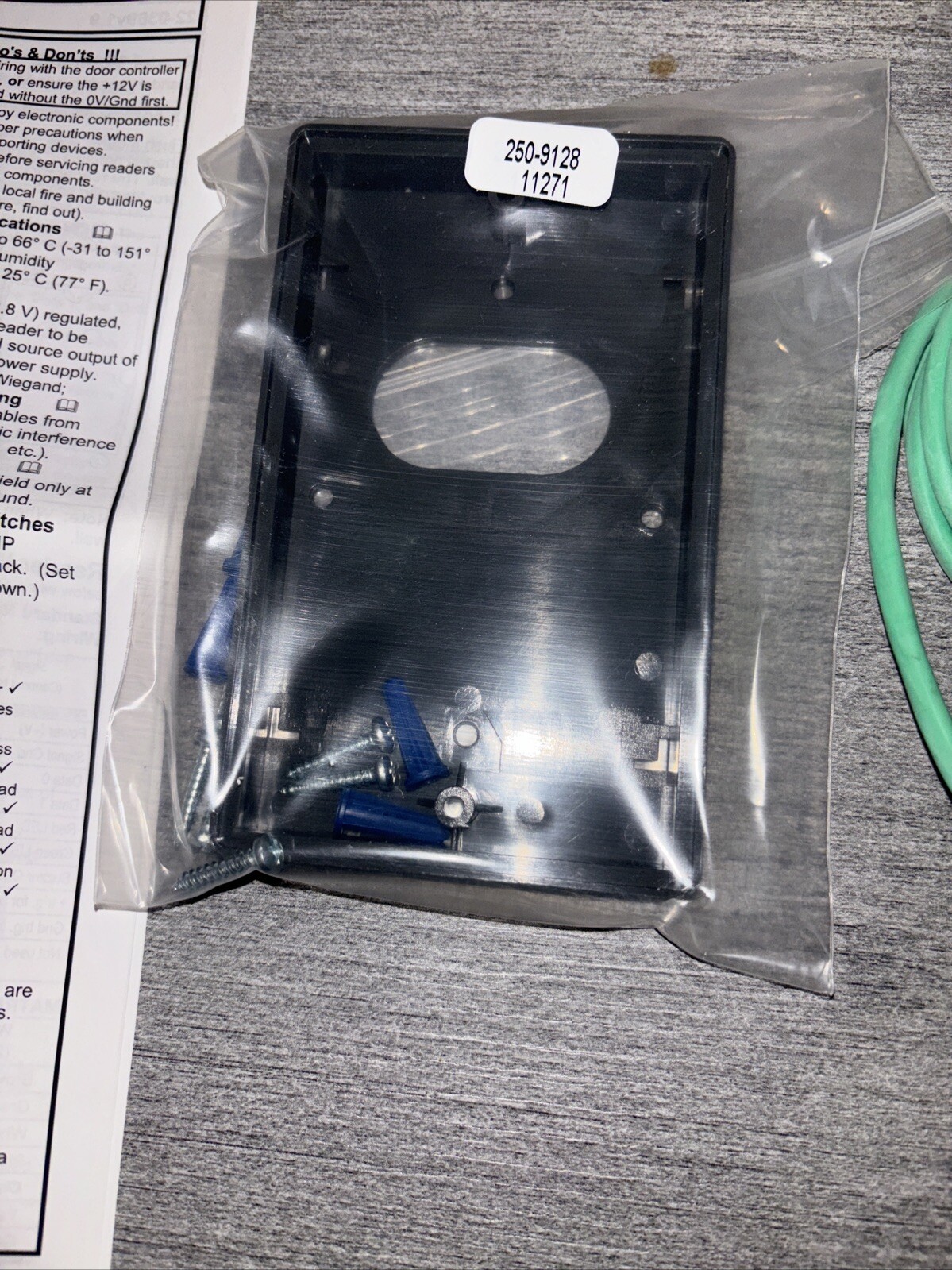 Lot Of 4 Guardall Switch Plate Reader SP2N New