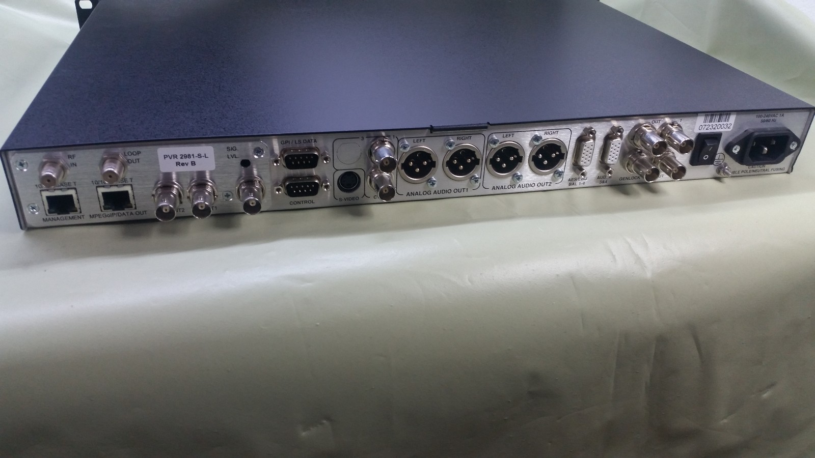harmonic ird-2900 scopus professional receiver decoder dvb ird-2981 proview
