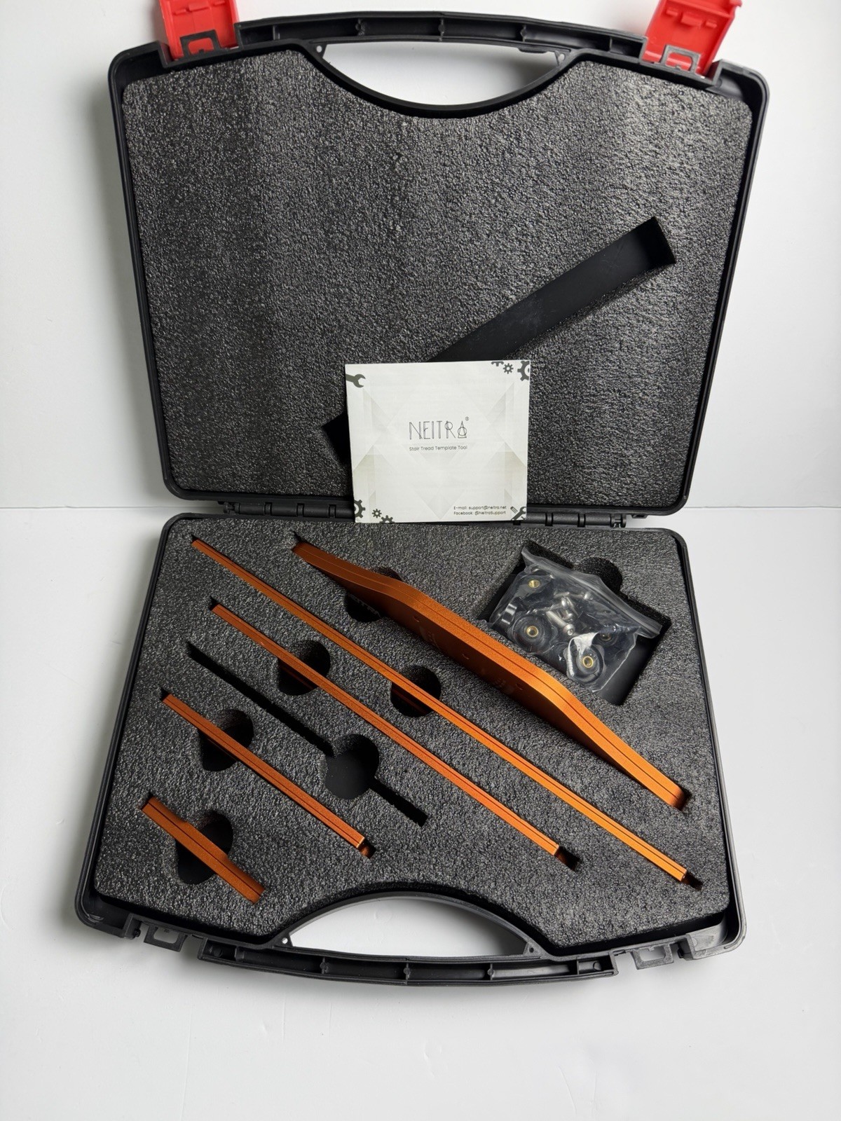 Heavy Duty Aluminum Stair Tread Template Tool