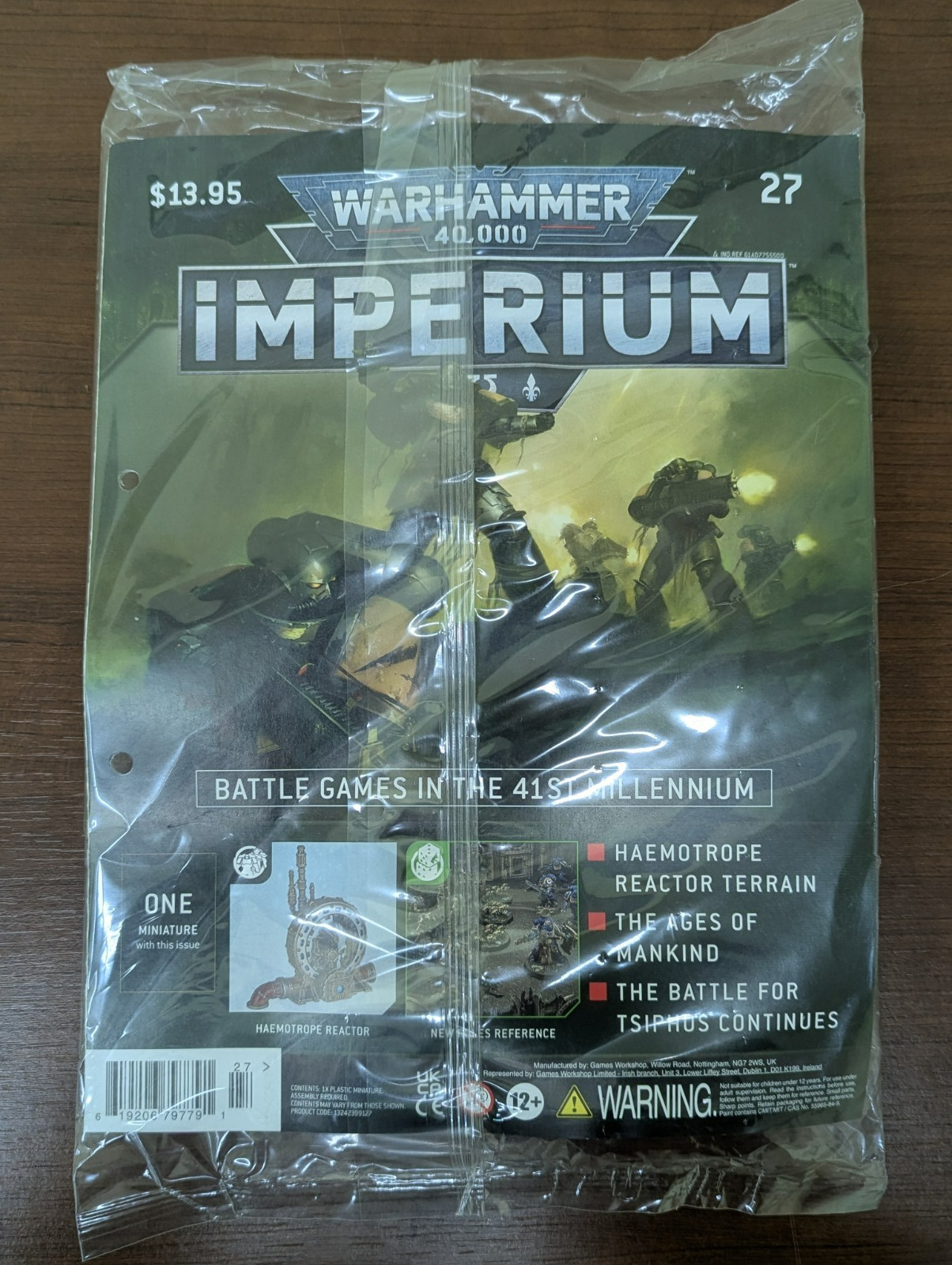 Games Workshop Warhammer 40k Imperium Magazine Issue 27 Haemotrope Reactor