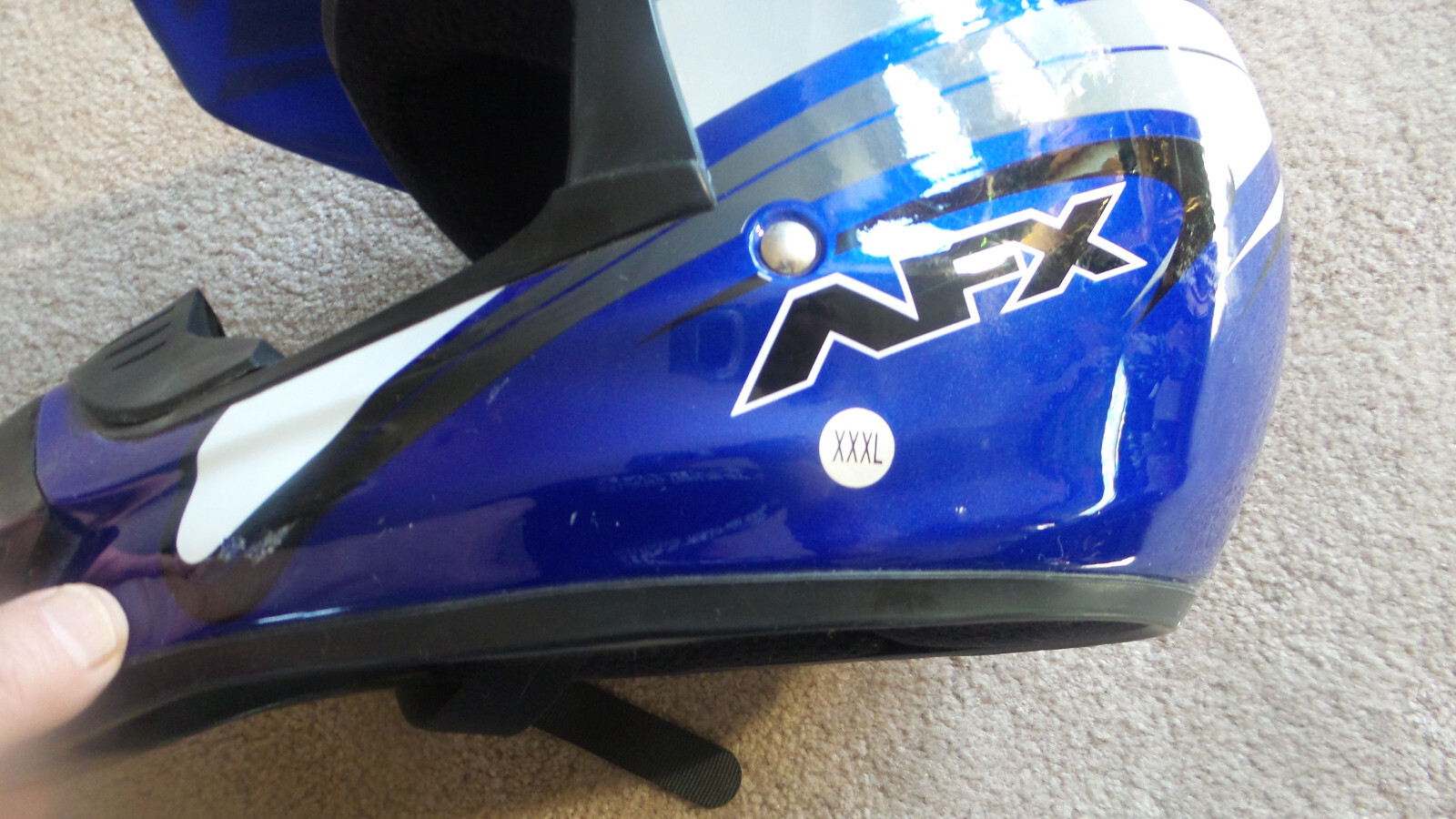 Nice AFX Helmet, Great Color & Design