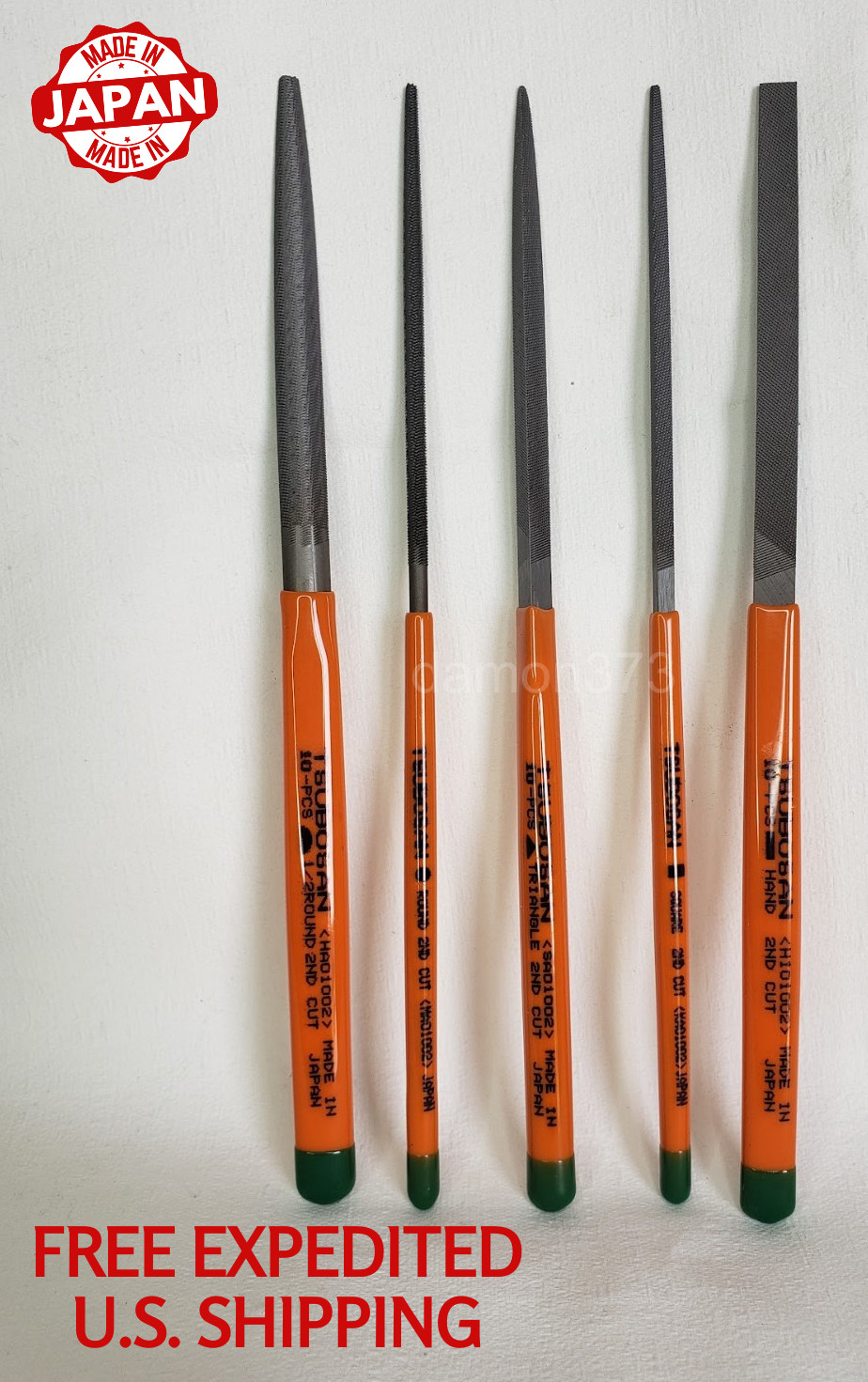 GUNSMITH File Set 5 Piece Set Made From Highest Quality 06 Cold-Work STEEL