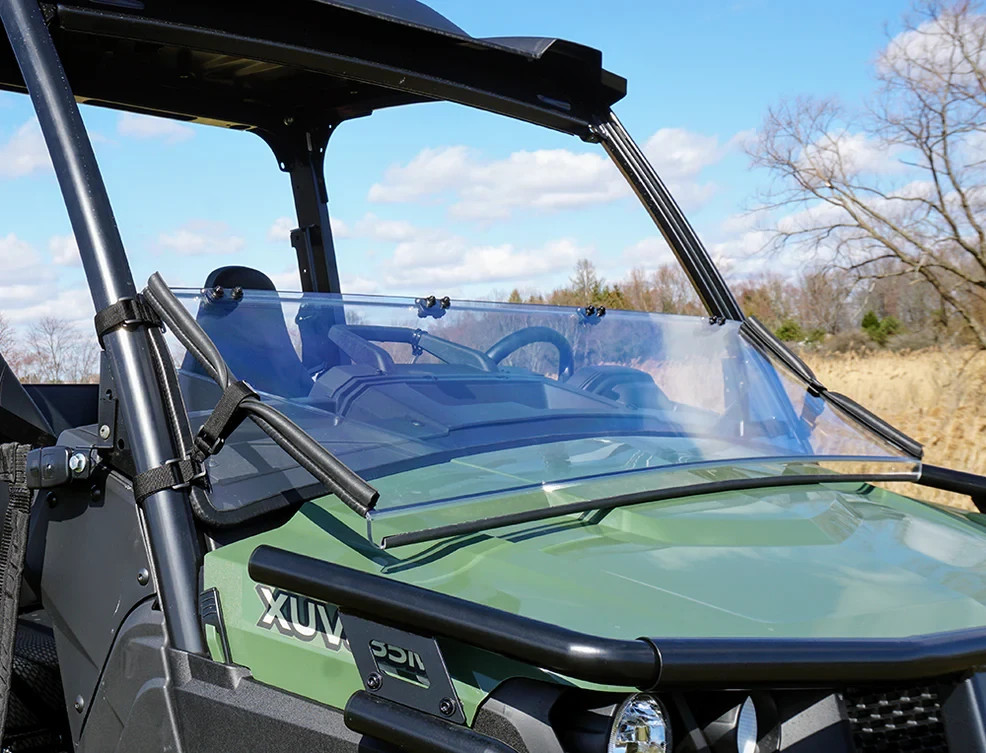 John Deere Gator 835/865 Scratch Resistant Folding Windshield