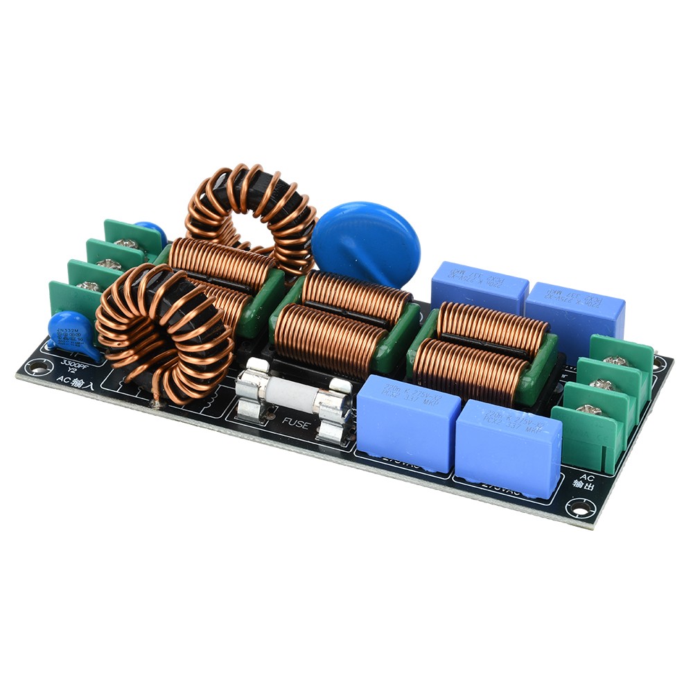 16A EMI Filter Four Level Audio AC220V Power Electromagnetic Interference Filter
