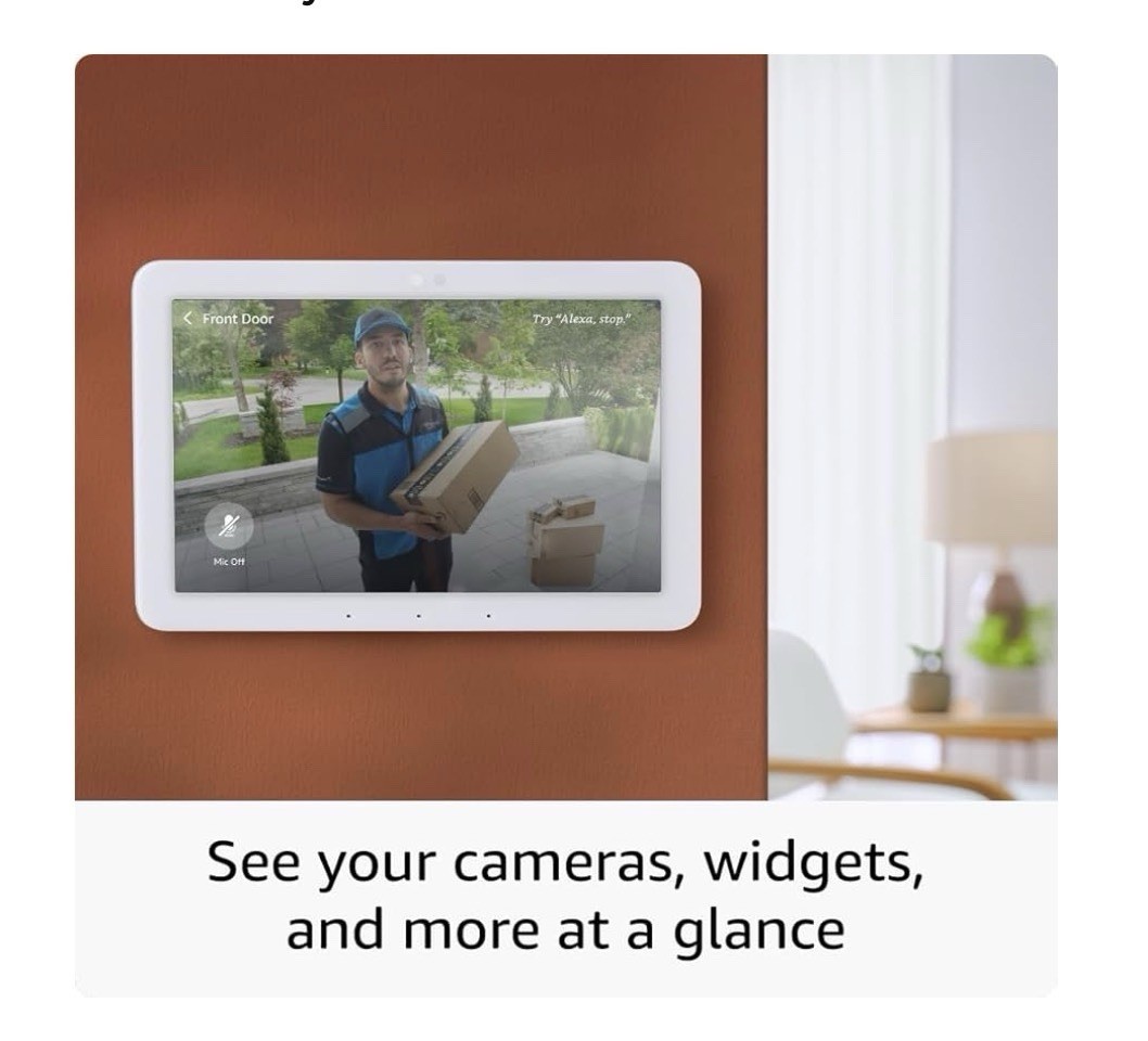 Amazon Echo Hub Smart Home Control Panel with Alexa Voice Control