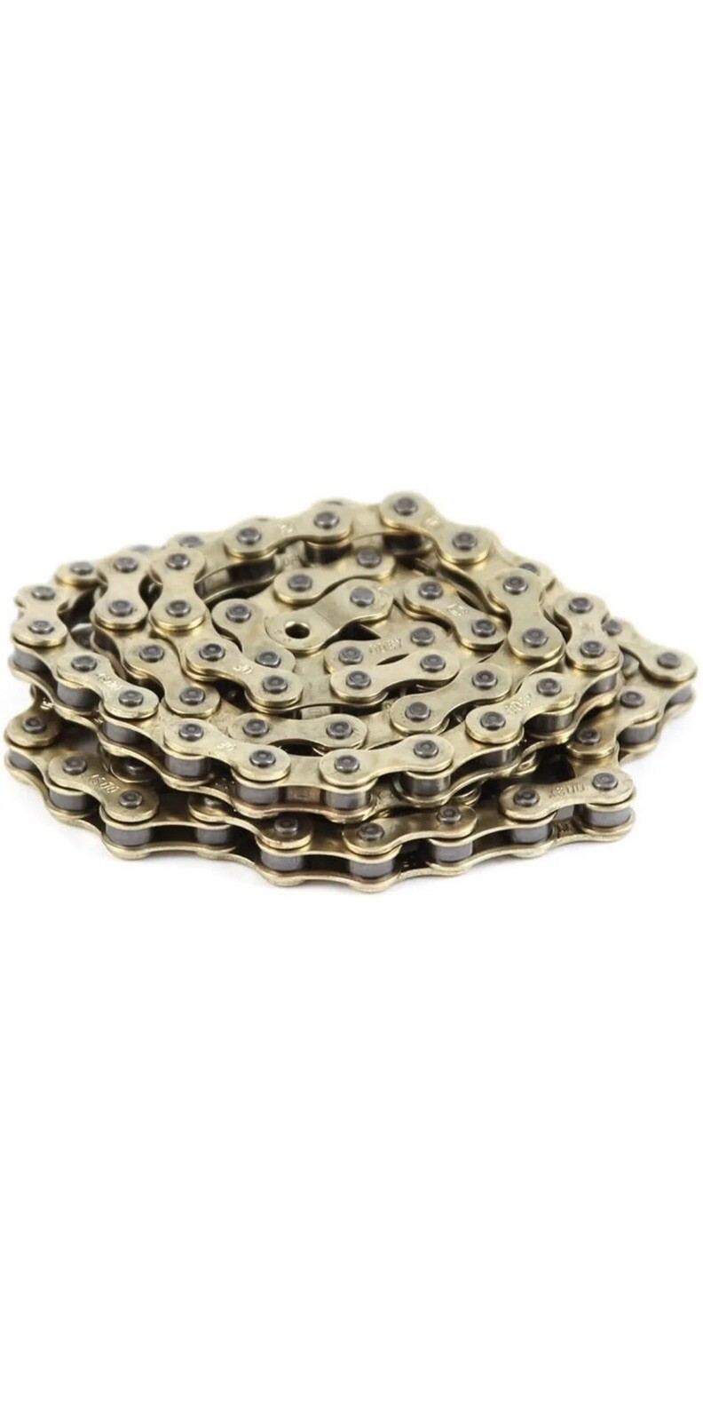 Odyssey Bluebird BMX Bicycle Chain 1/2" X 1/8" X 112L - GOLD