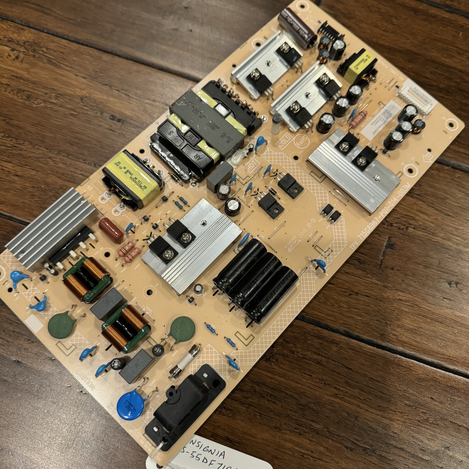 INSIGNIA PLTVJW321XXGE POWER SUPPLY BOARD FOR NS-55DF710NA21 AND OTHER MODELS