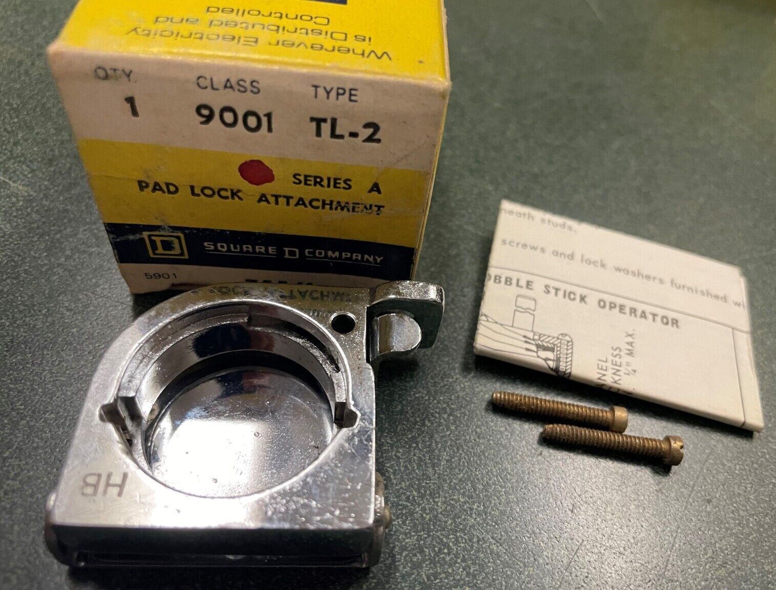 Square D Class 9001 Type TL-2 Padlock Attachment (NIB)