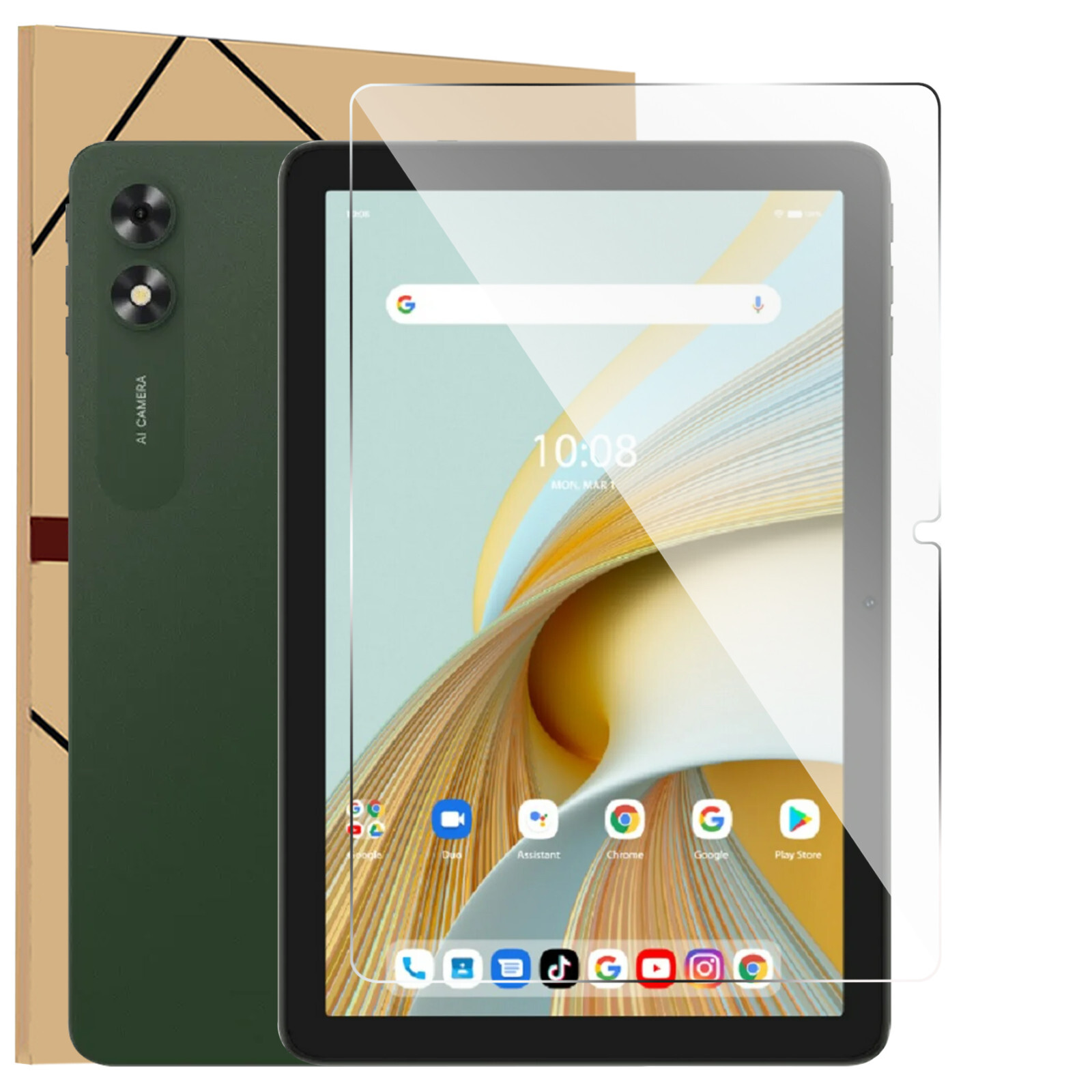 For Vortex ZTab10 BTab10 Tablet 10.1 Inch Tempered Glass Screen Protector 9H HD