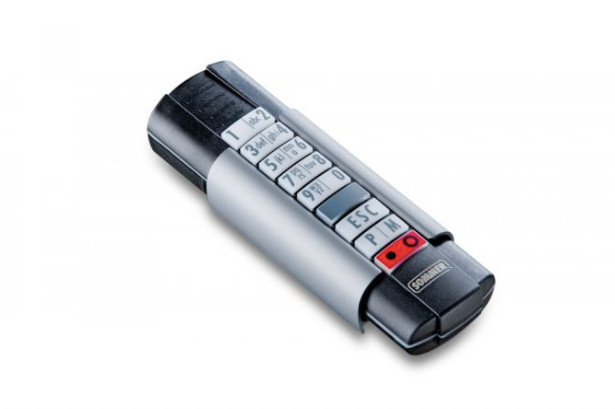 Sommer YS12870 922MHz Telecody Keypad Courier Black In Garage Delivery Functions