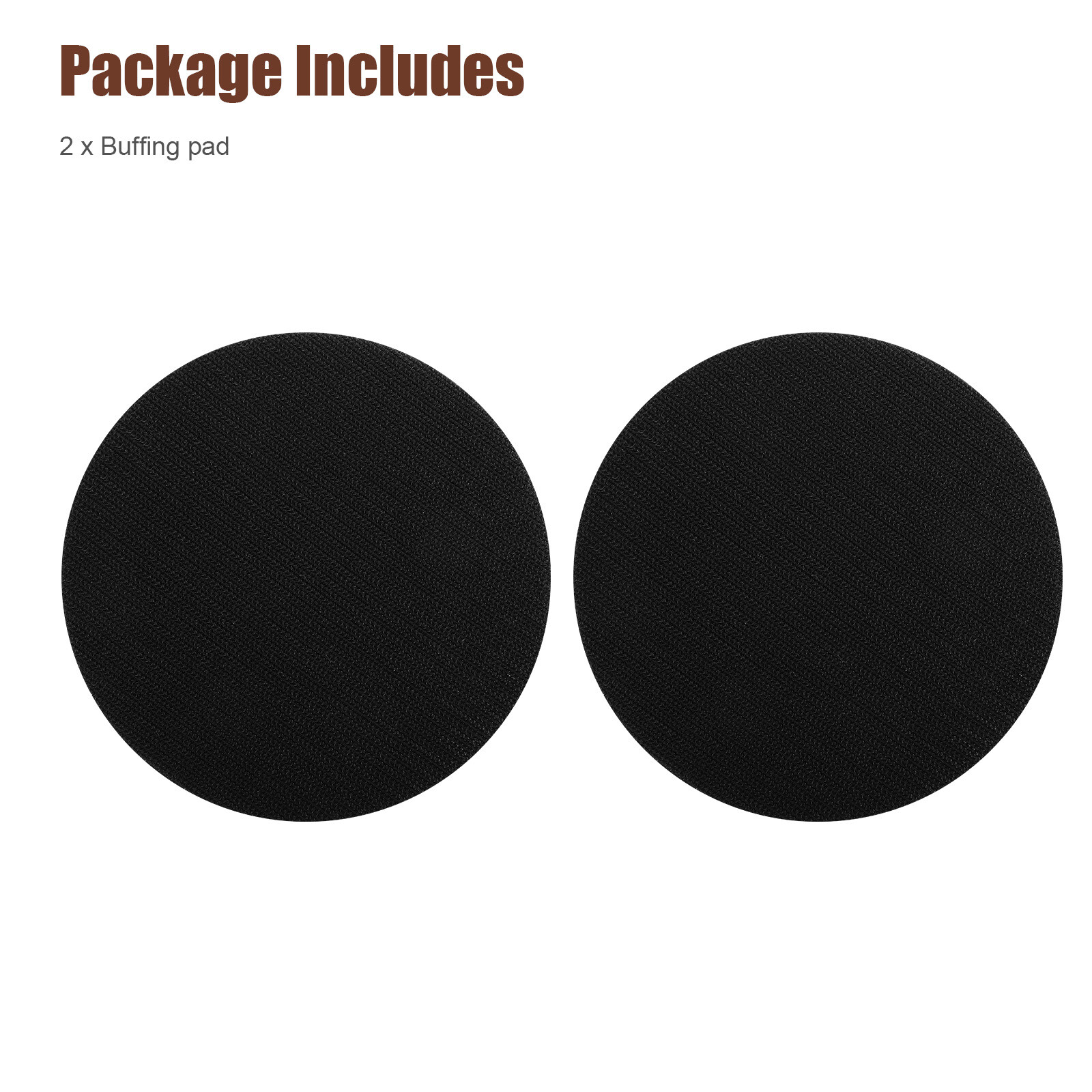 2/4Pcs 6in Soft Foam Interface Sanding Disc Hook Loop Sander Buffer Backing Pad