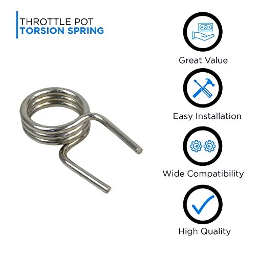 Universal Throttle Pot Torsion Spring for Mobility Scooters (Style A) -