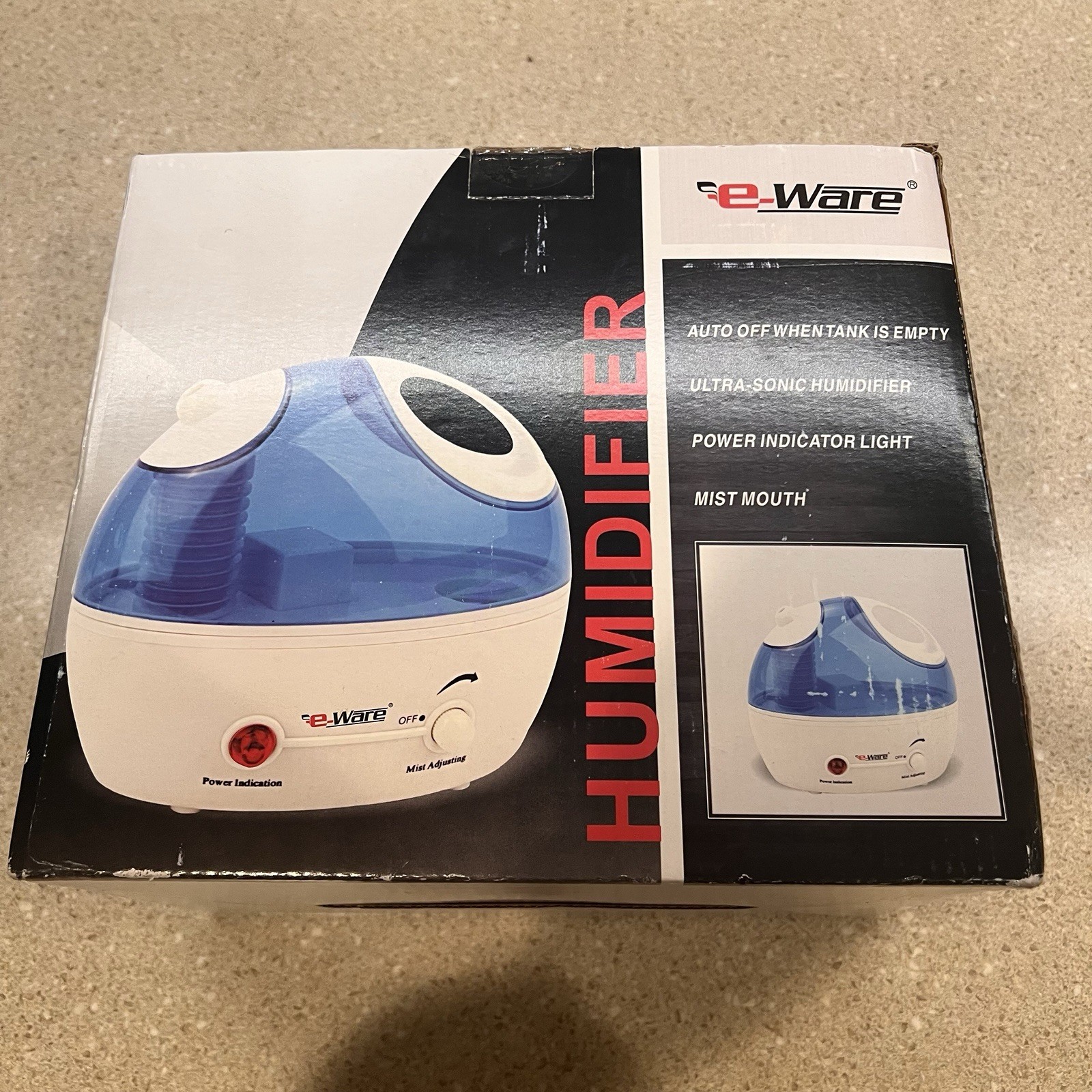 New Eware Ultrasound Humidifier
